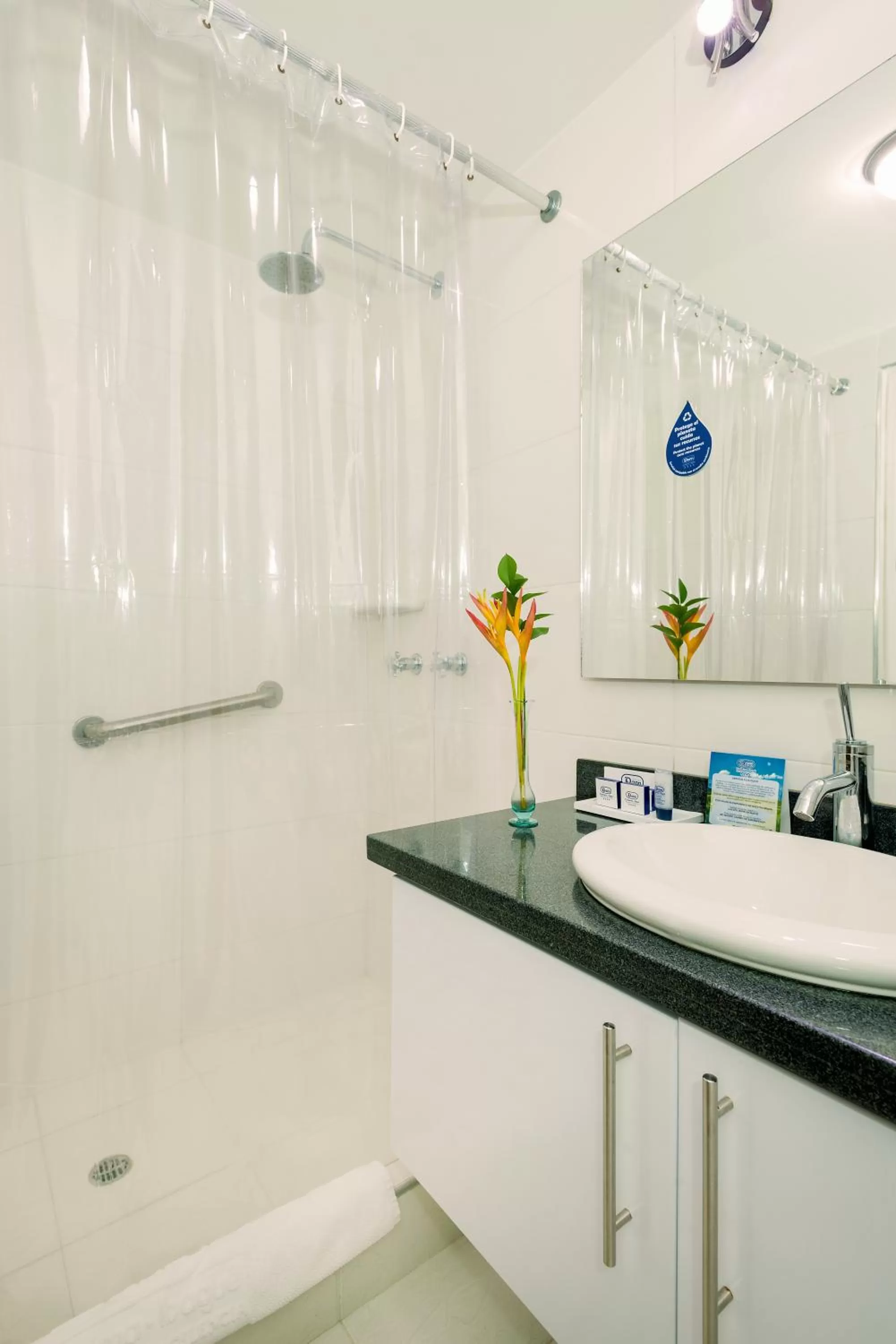 Bathroom in Hotel Dann Combeima