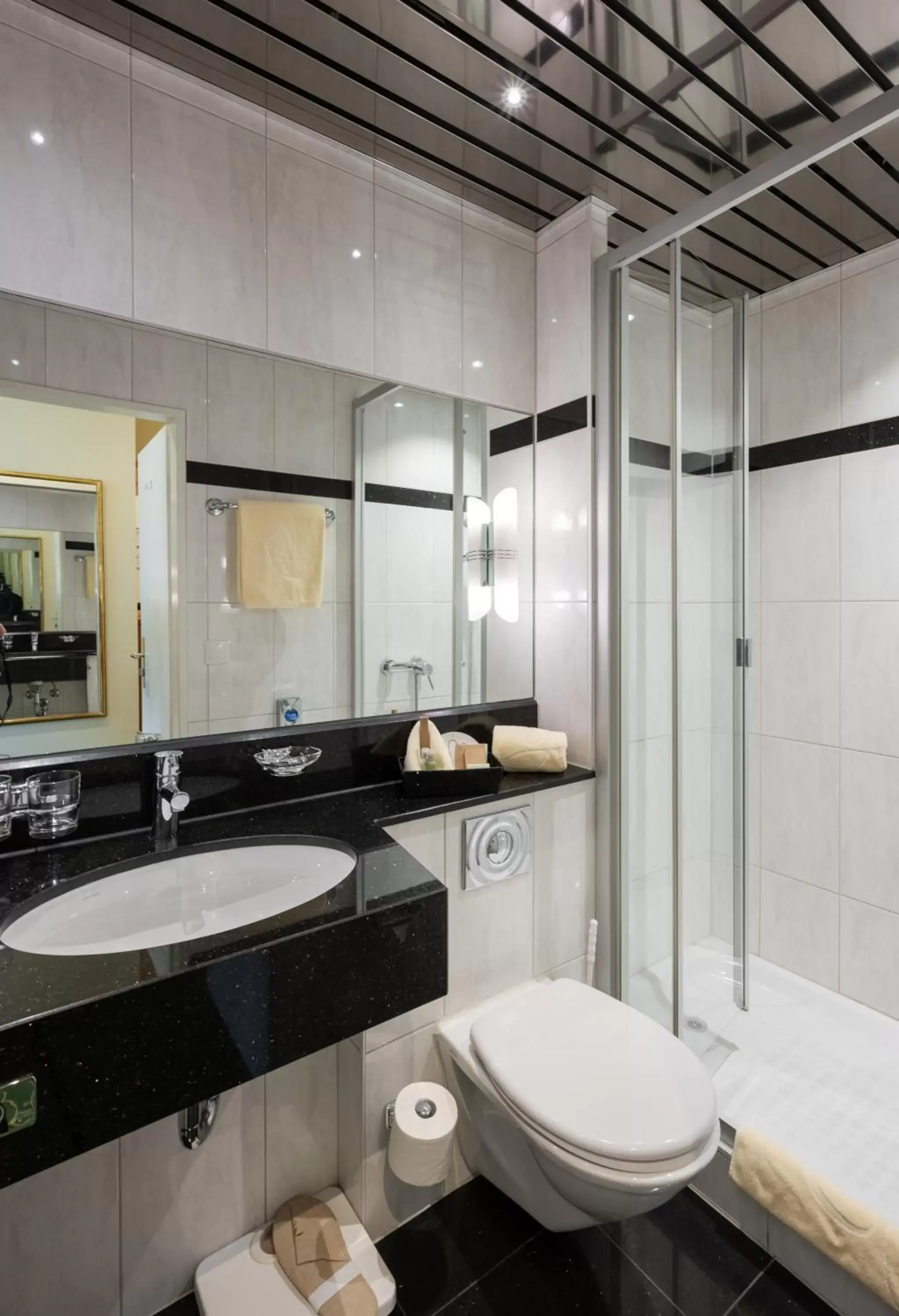 Bathroom in GAIA Hotel Basel - the sustainable 4 star hotel