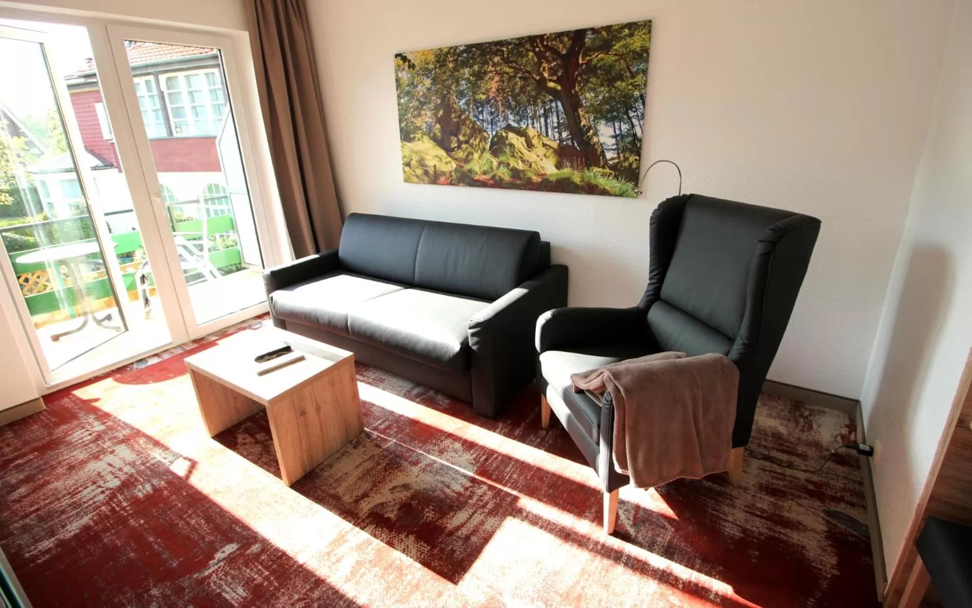 Balcony/Terrace in Wellness & Ayurveda Hotel Am Eichenberg