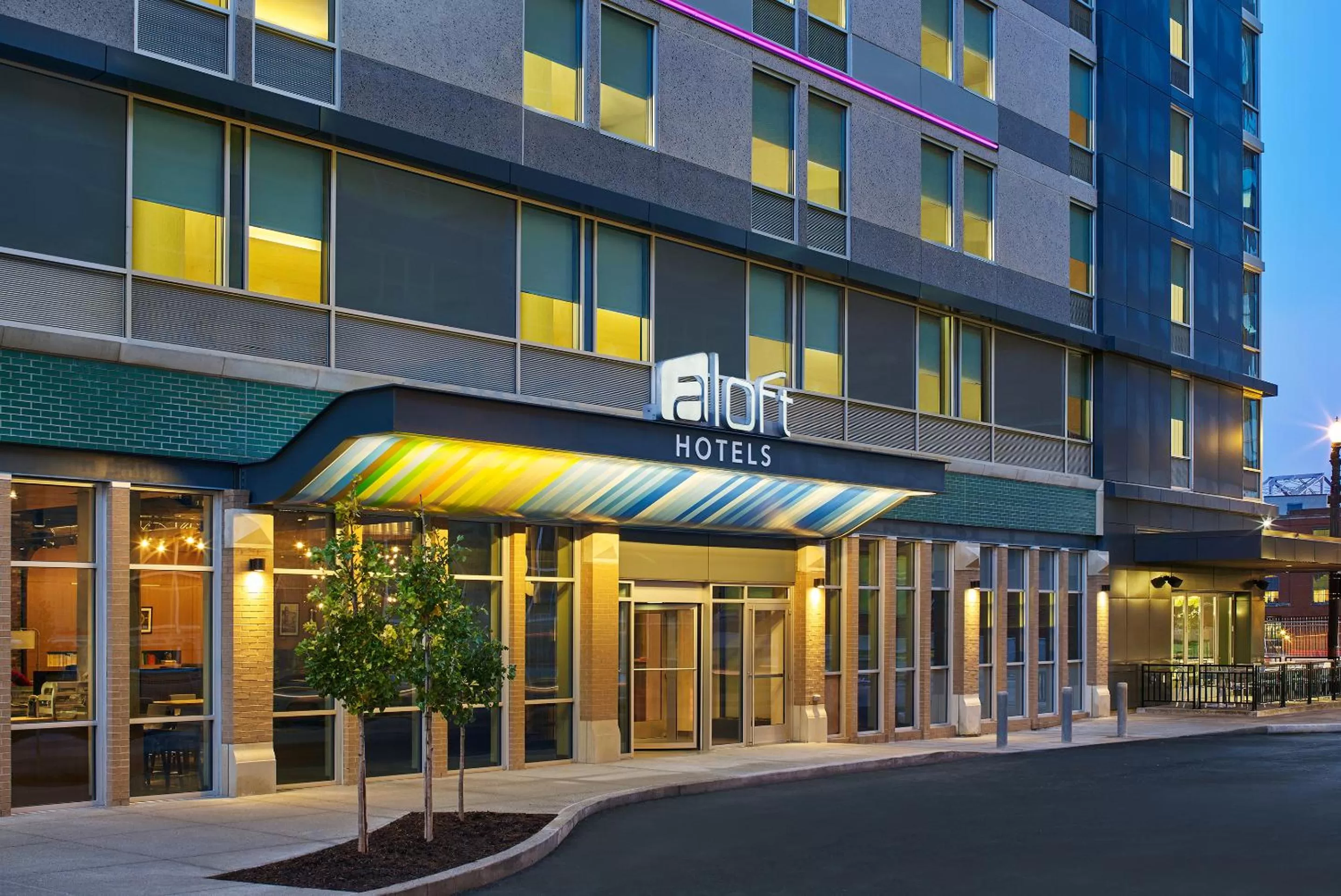 Property building in Aloft Louisville Downtown