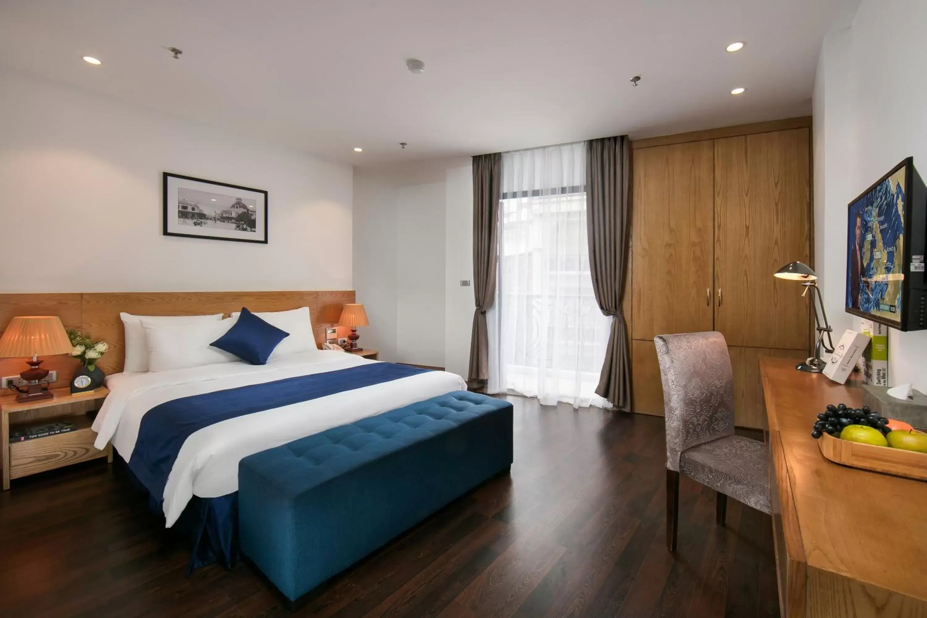 Property building, Bed in Hanoi Paon Hotel & Spa