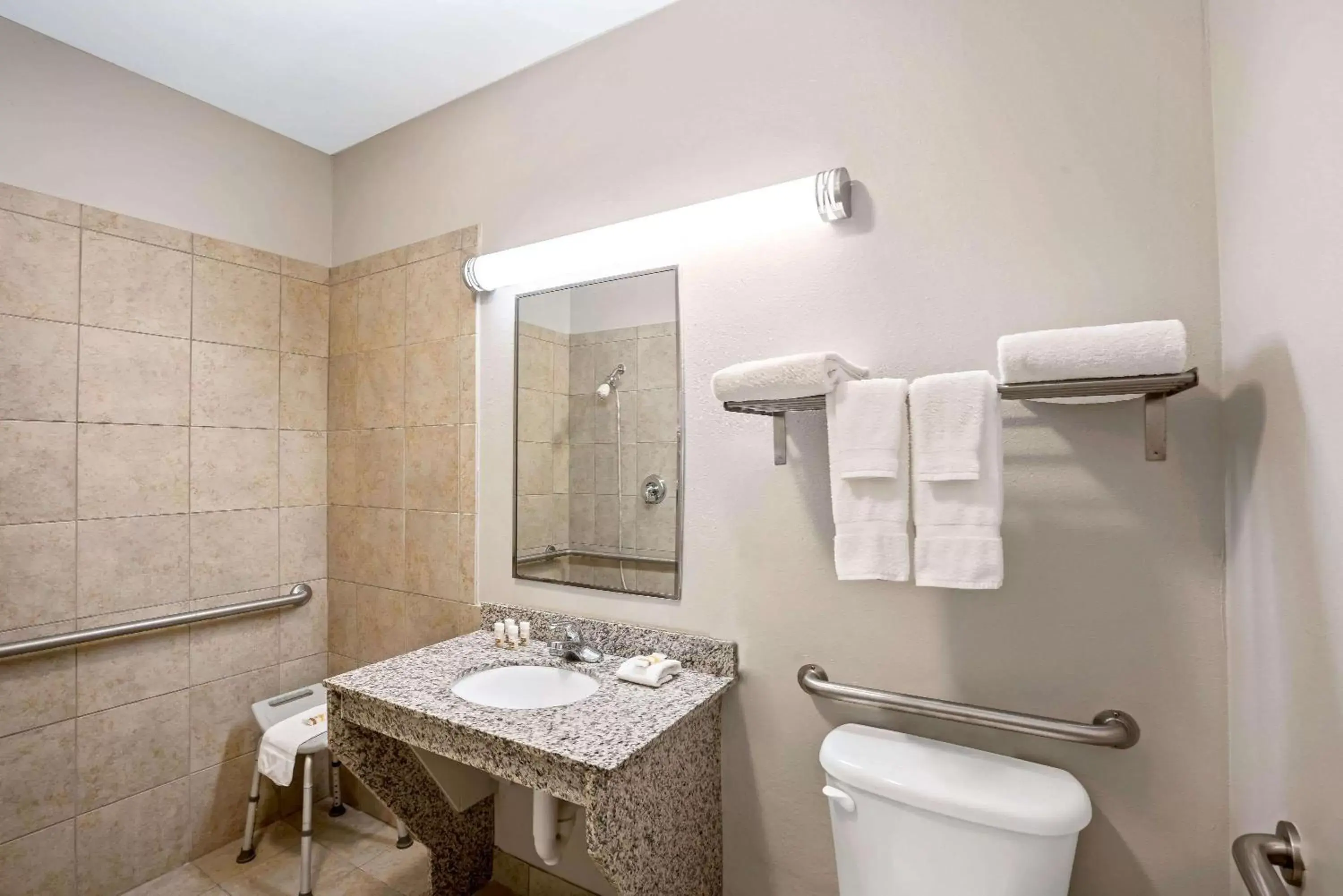 Shower, Bathroom in La Quinta by Wyndham Brookshire West Katy