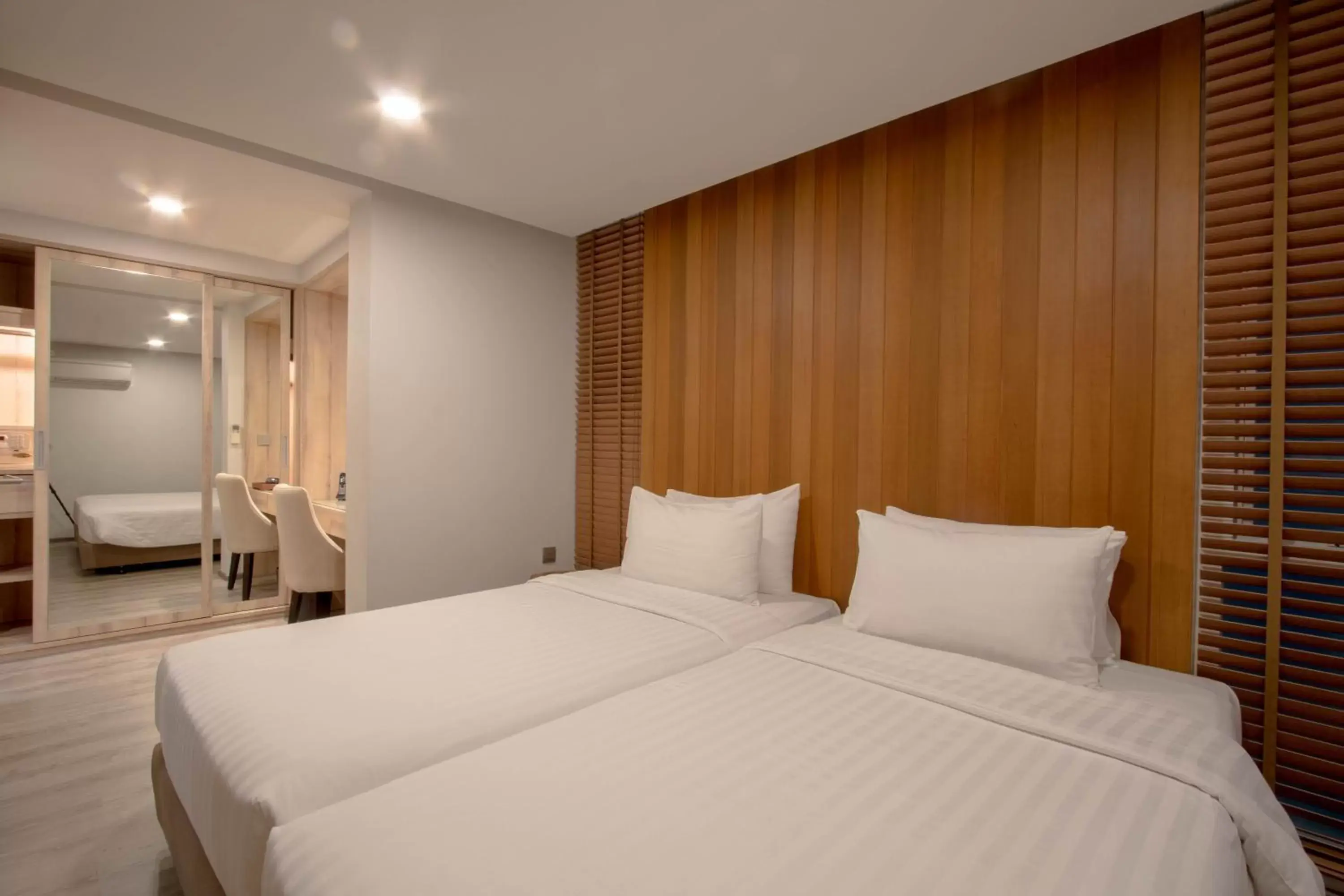 Bed in The Residence Rajtaevee Hotel Bed in The Residence Rajtaevee Hotel