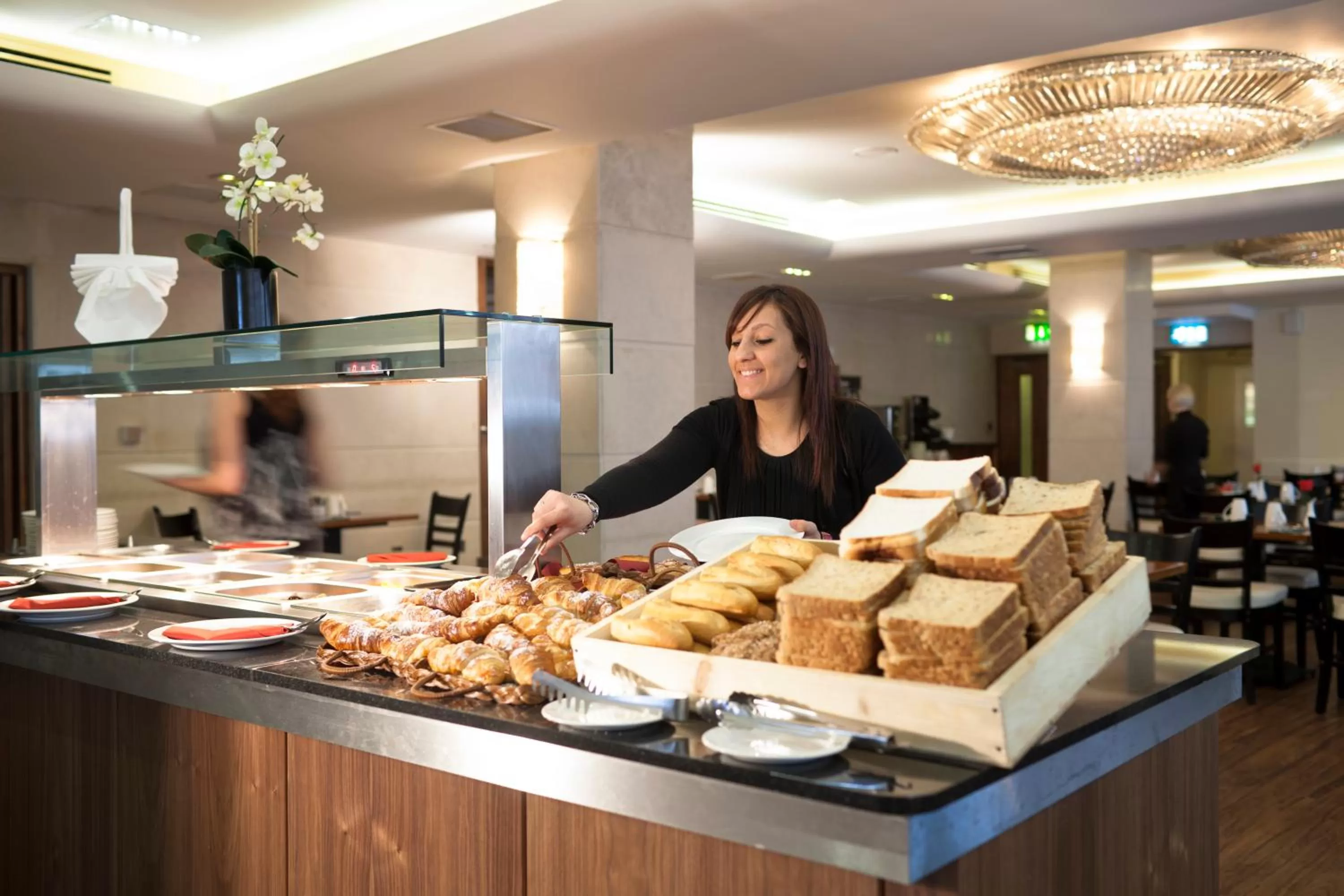 People in Academy Plaza Hotel