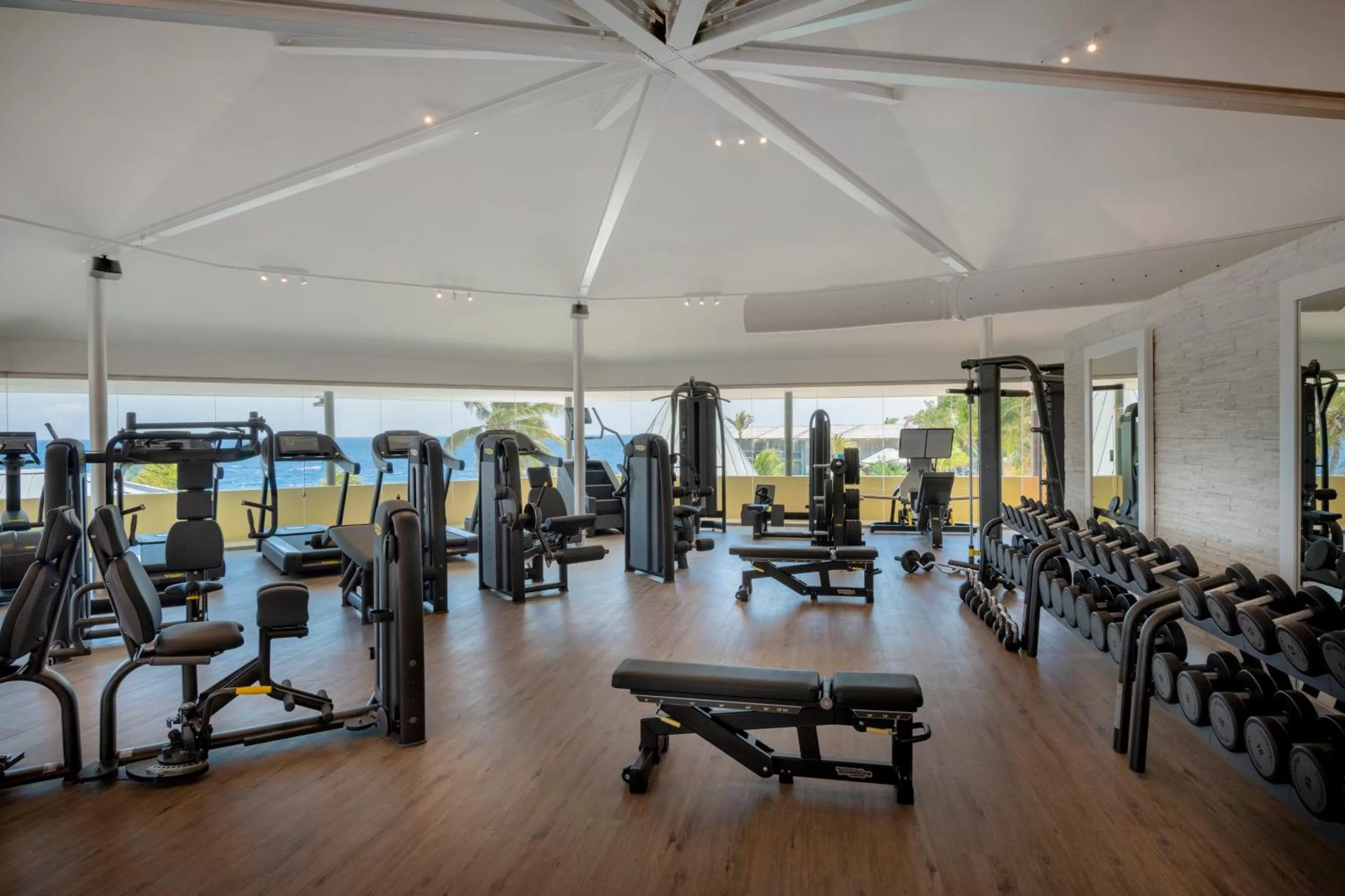 Fitness centre/facilities in Curacao Avila Beach Hotel