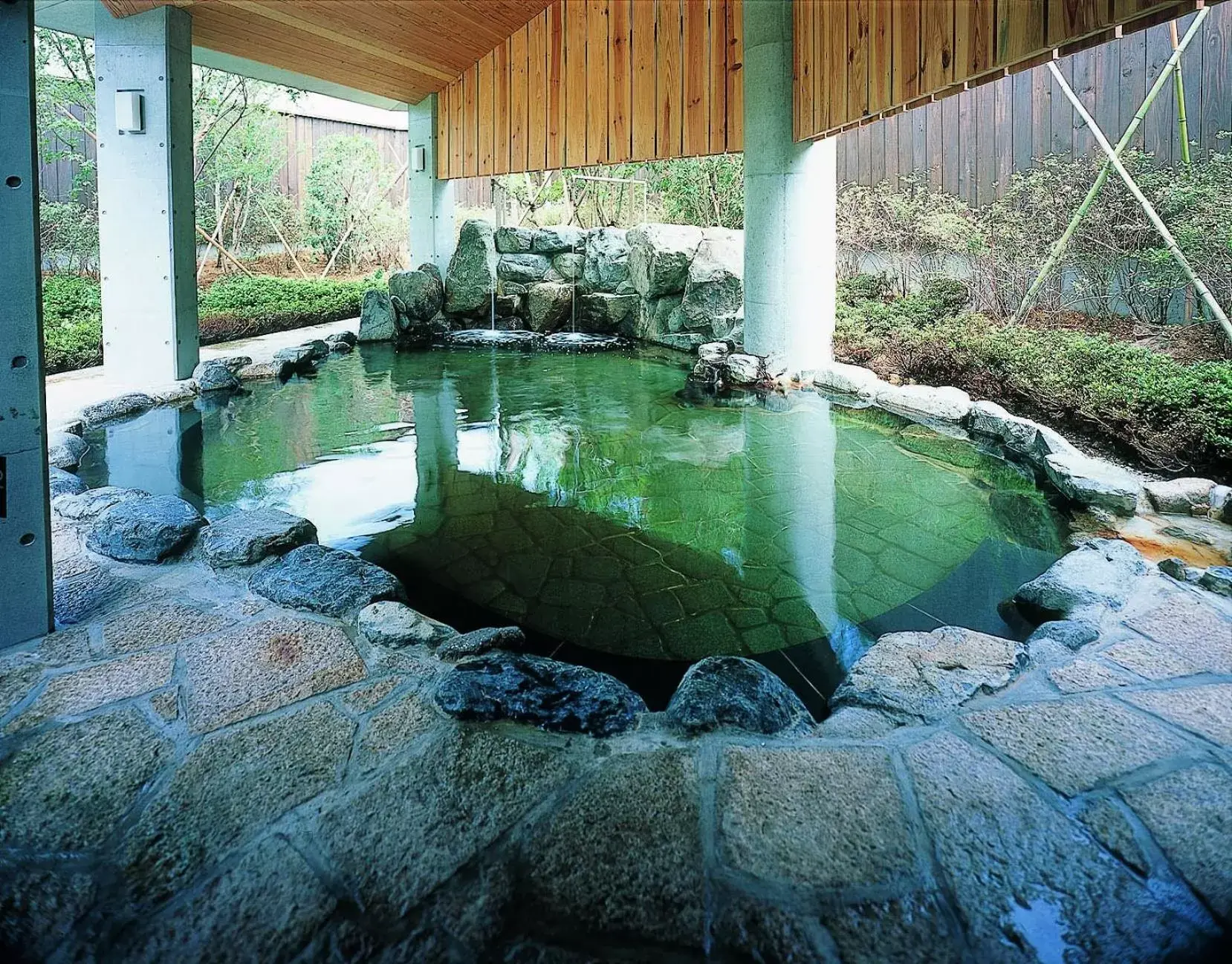 Hot Spring Bath in OU Hotel