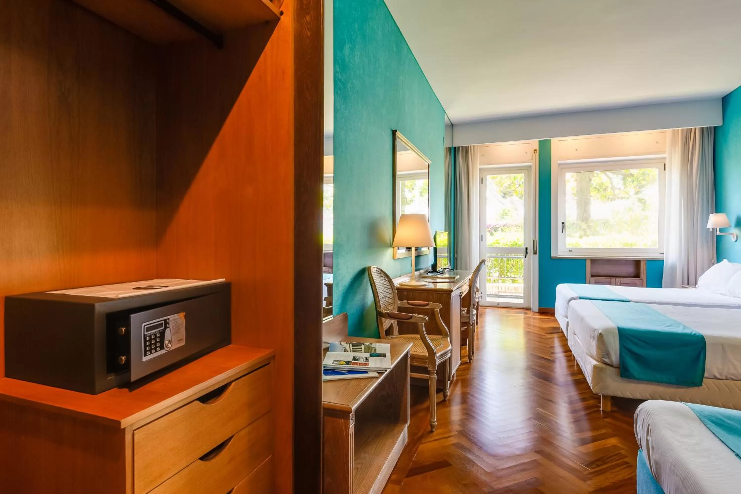 Bed in Culture Hotel Villa Capodimonte