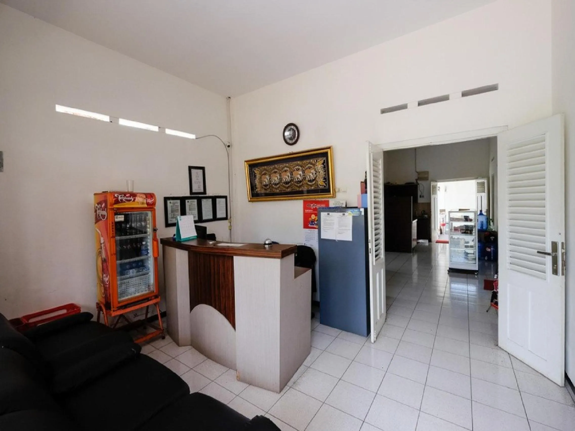 Lobby or reception in RedDoorz near Moro Mall Purwokerto