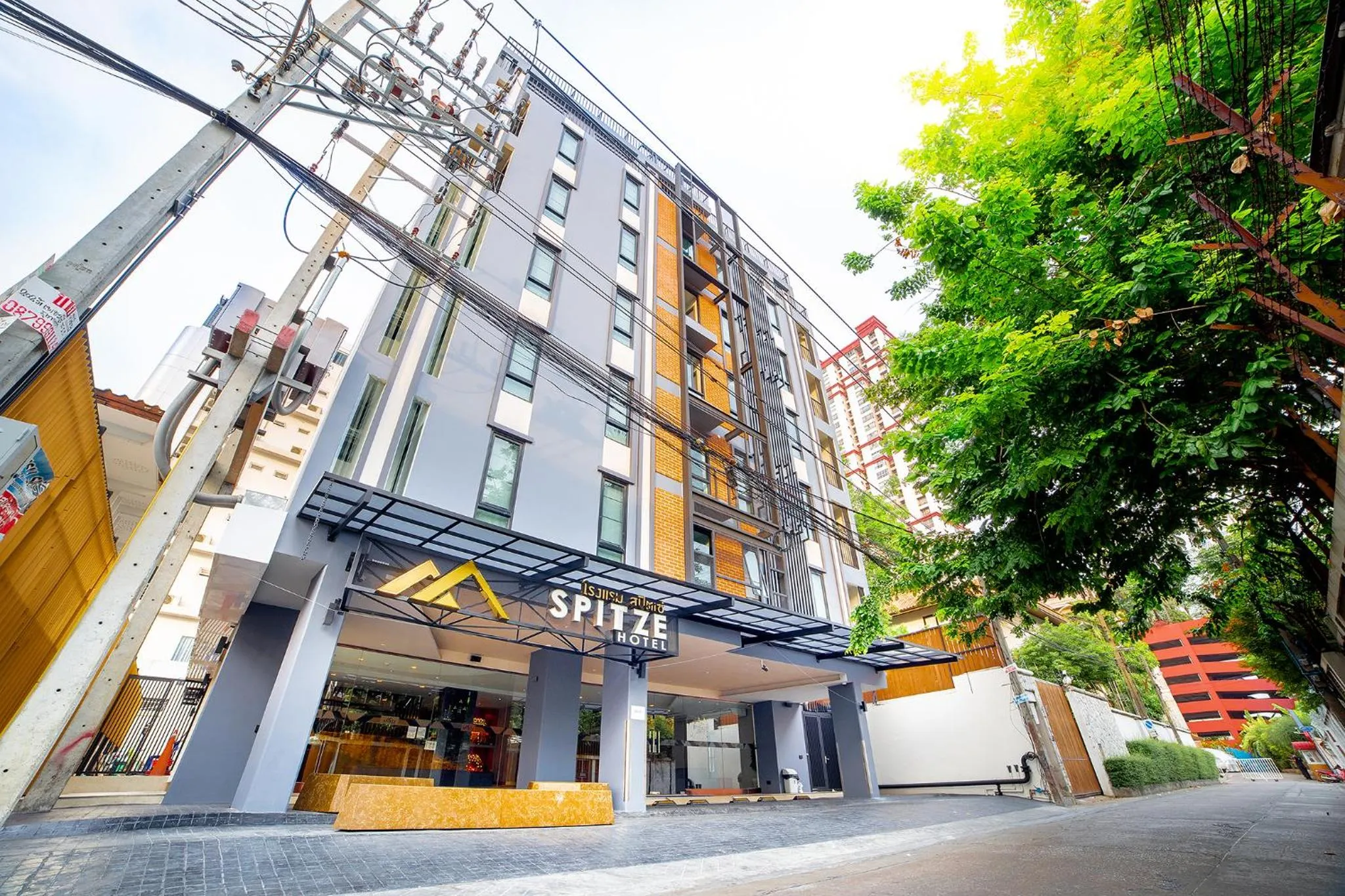 Property building in Spittze Hotel Pratunam