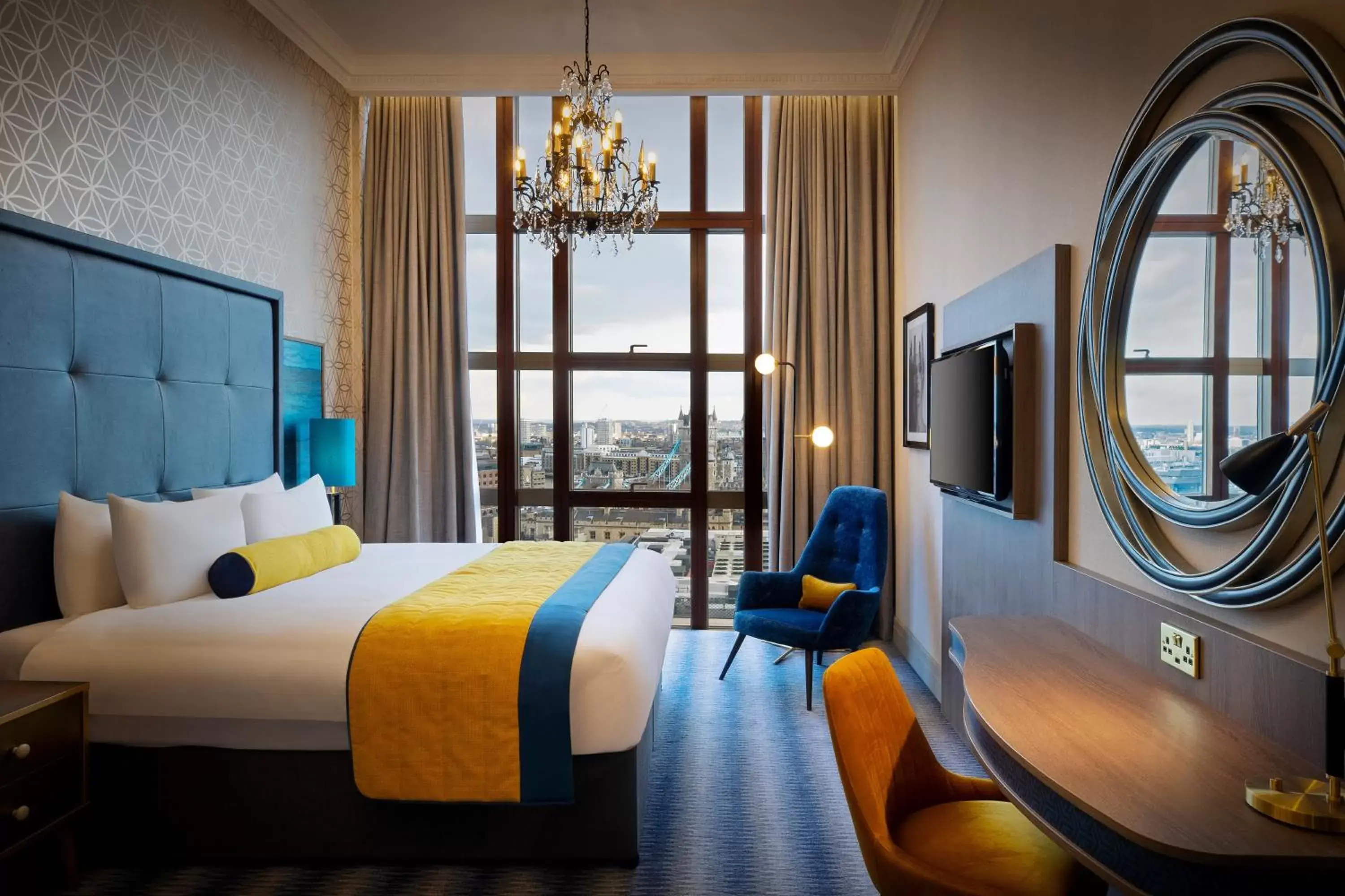 Bedroom in Leonardo Royal Hotel London City - Tower of London
