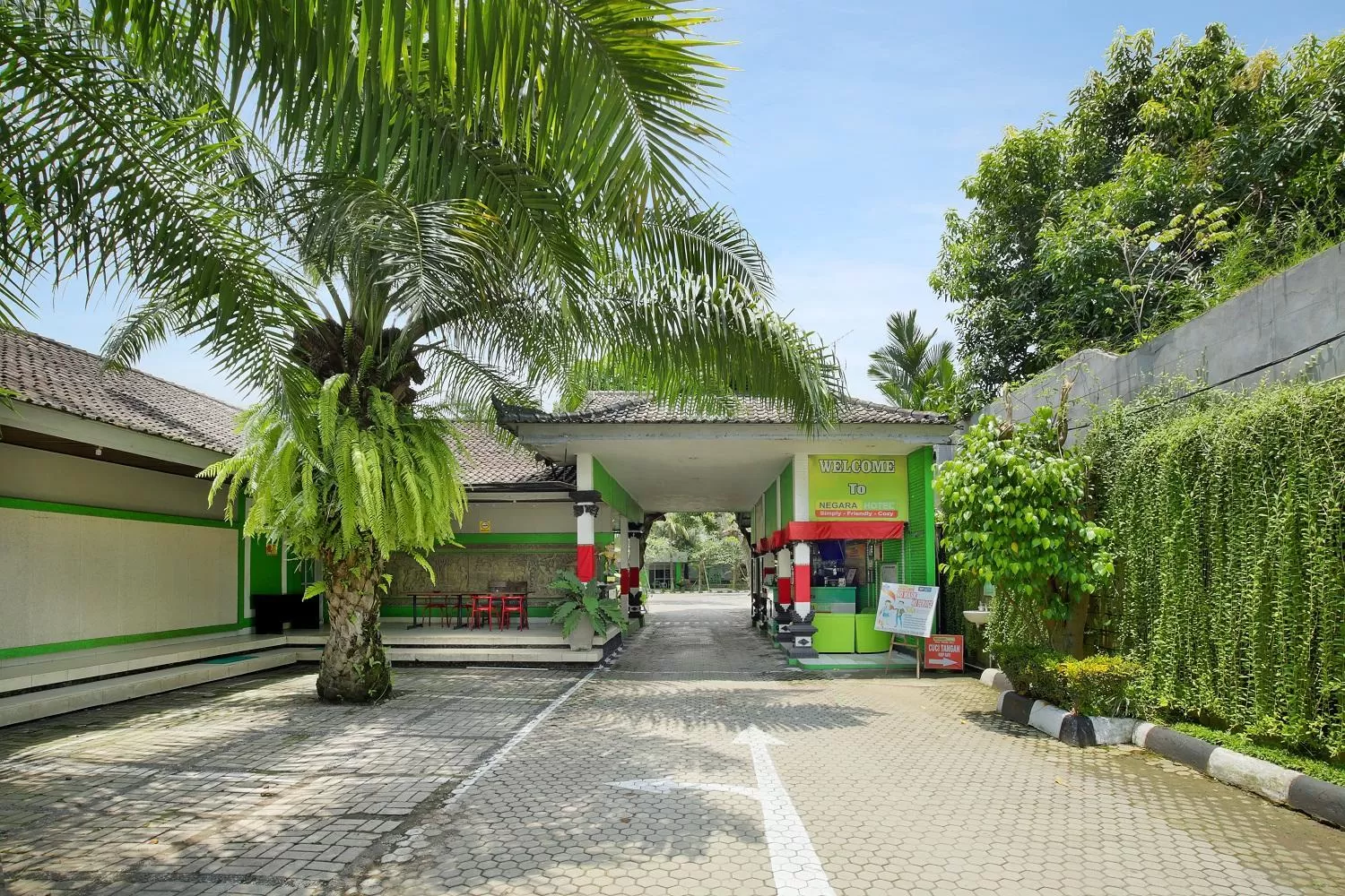 Property building in Negara Hotel - CHSE Certified