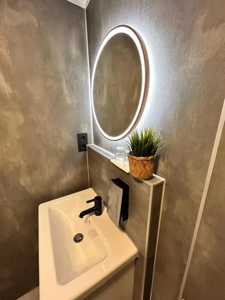 Bathroom in Boutique-garni Hotel Papillon