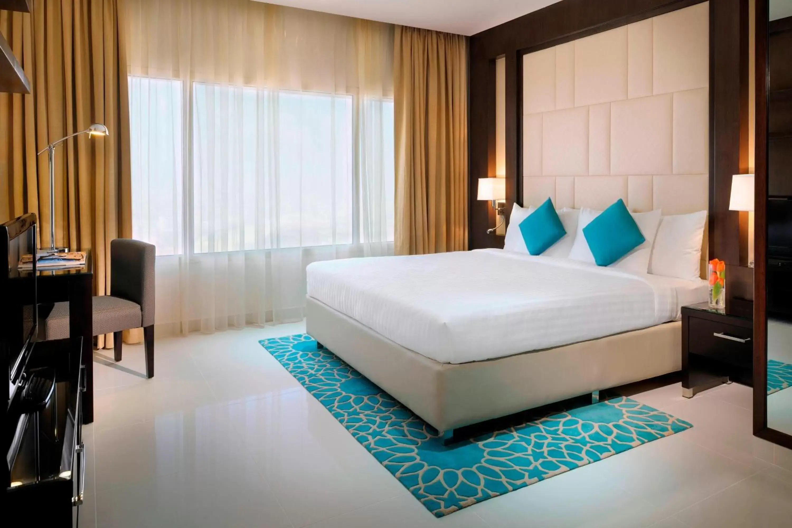 Bedroom, Bed in Residence Inn by Marriott Manama Juffair