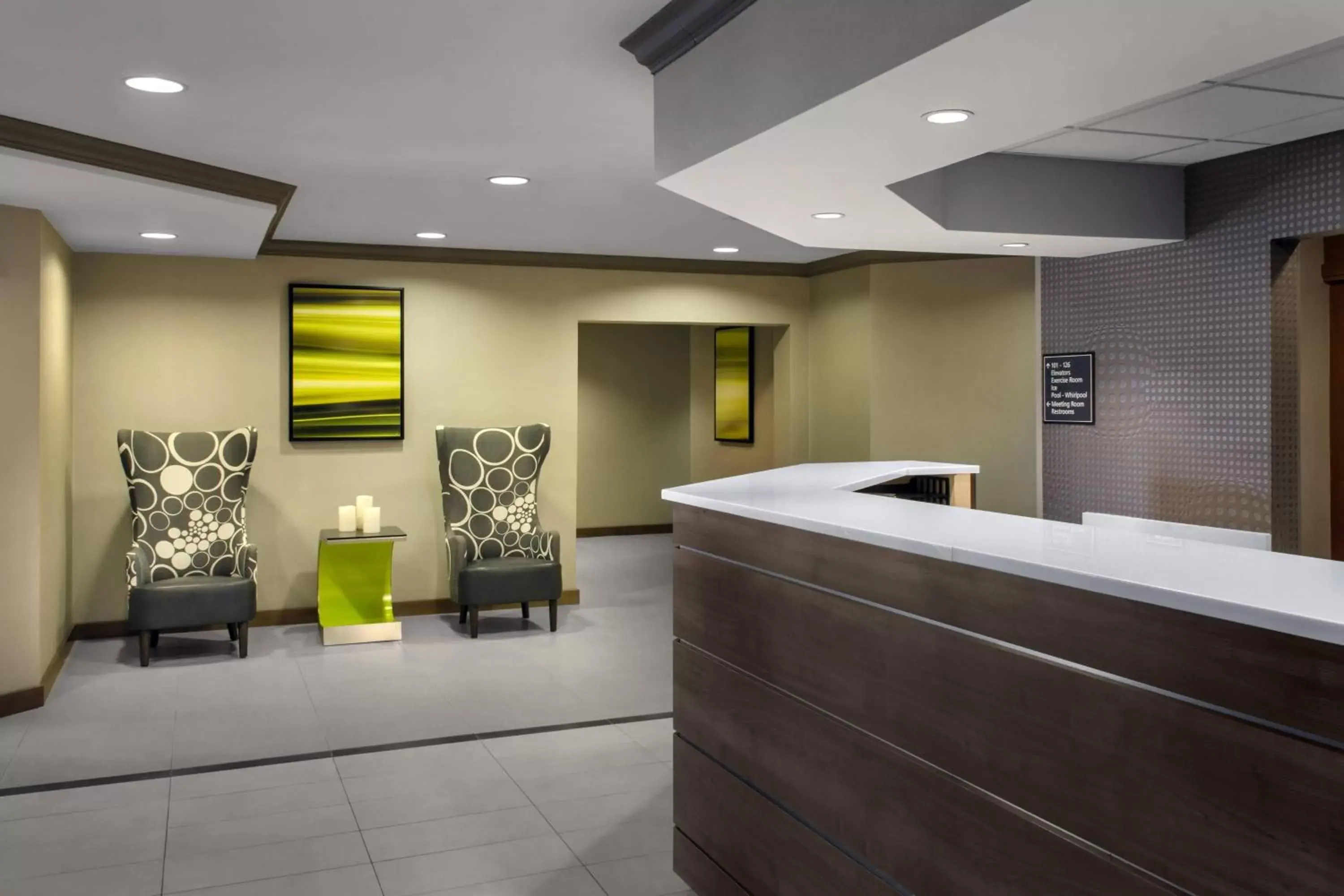 Lobby or reception, Lobby/Reception in Residence Inn Pittsburgh Cranberry Township