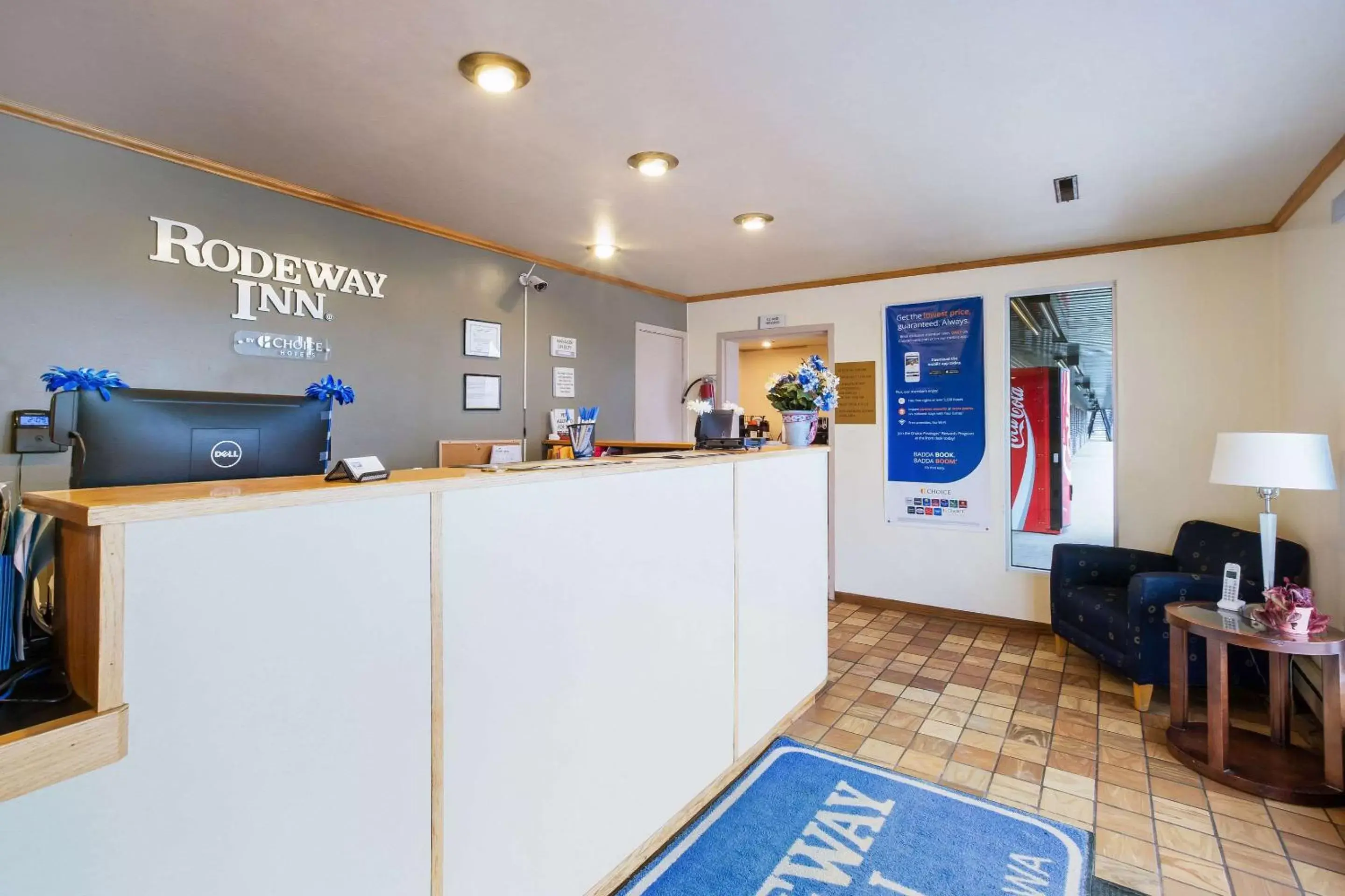 Lobby or reception, Lobby/Reception in Rodeway Inn Sergeant Bluff - Sioux City