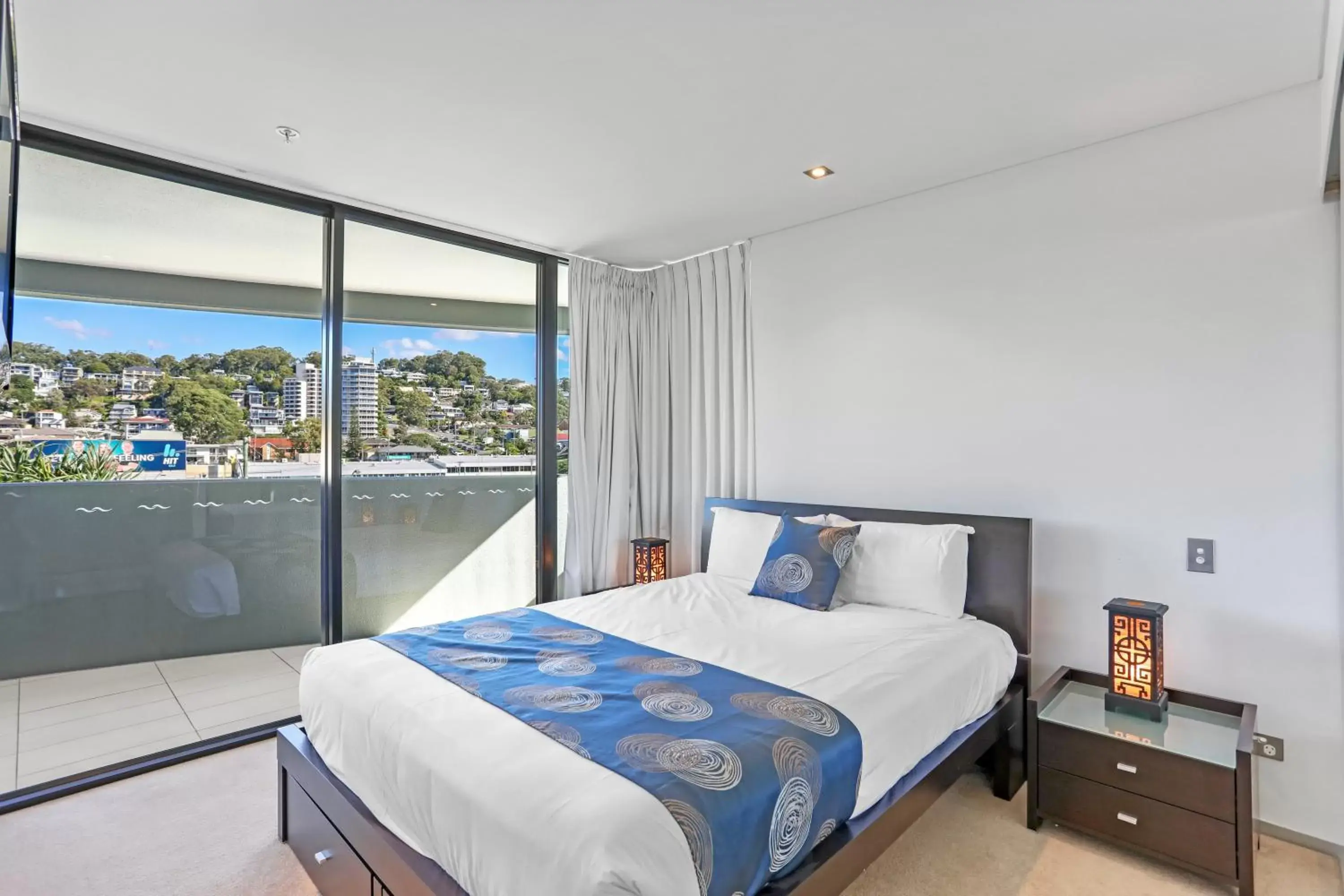 Bedroom, Bed in Ambience on Burleigh Beach