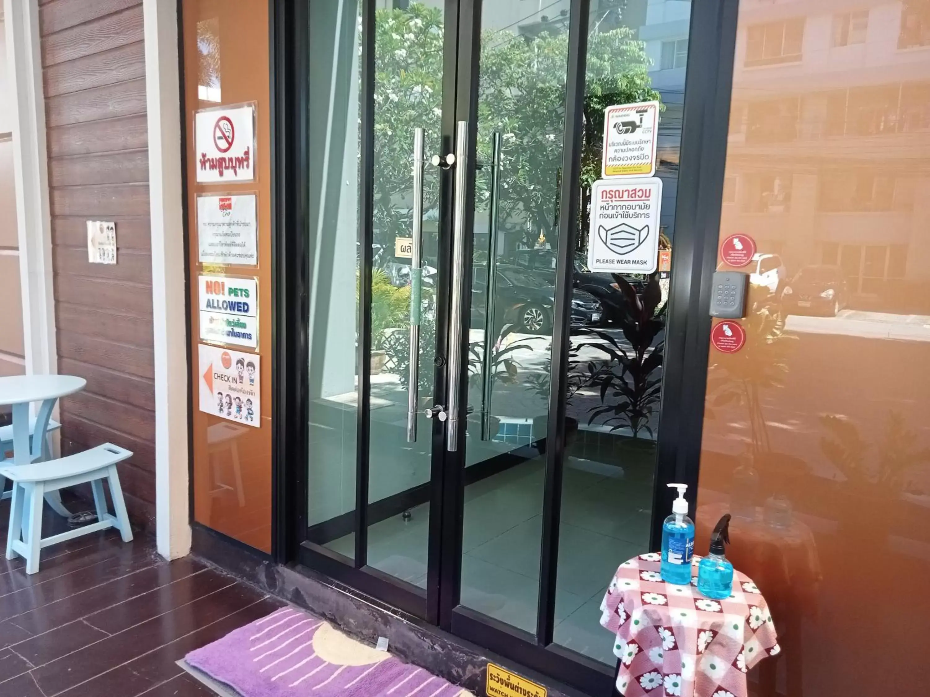 Facade/entrance in The Bangkok Cha Cha Suite - SHA Certified