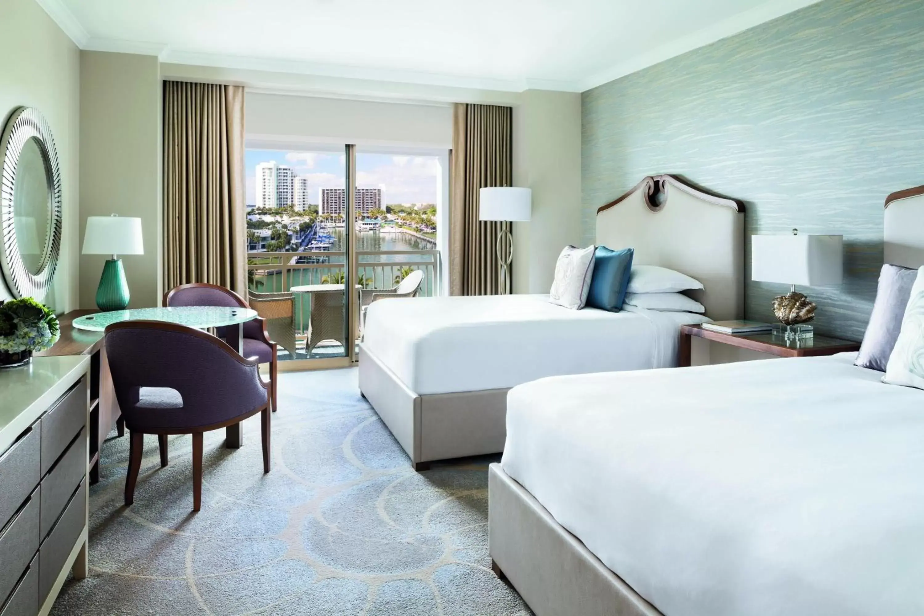 Marina View, Guest room, 2 Queen, Balcony in The Ritz-Carlton, Sarasota