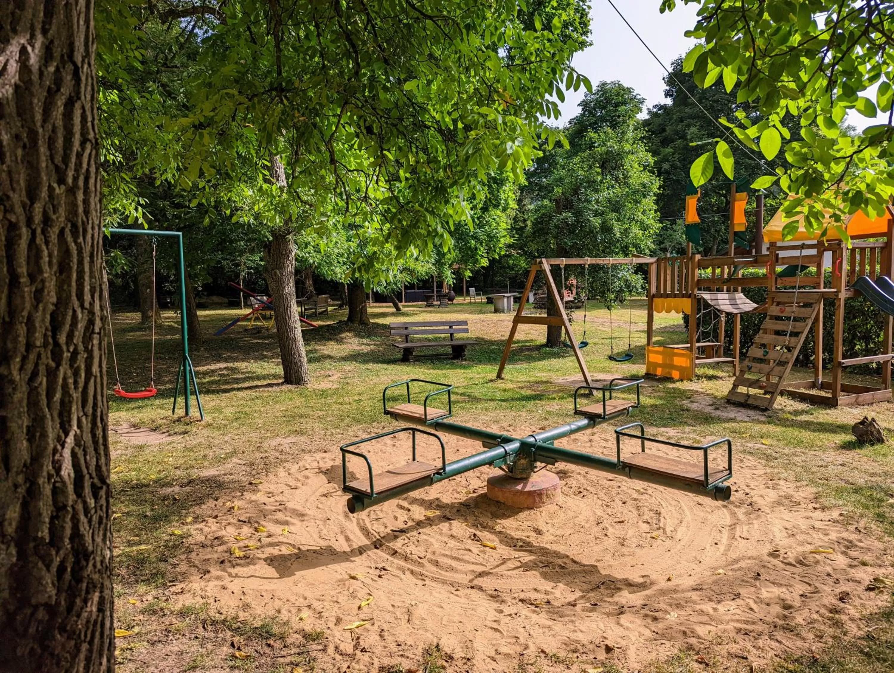 Children play ground in Hotel und Weingut Karlsmühle