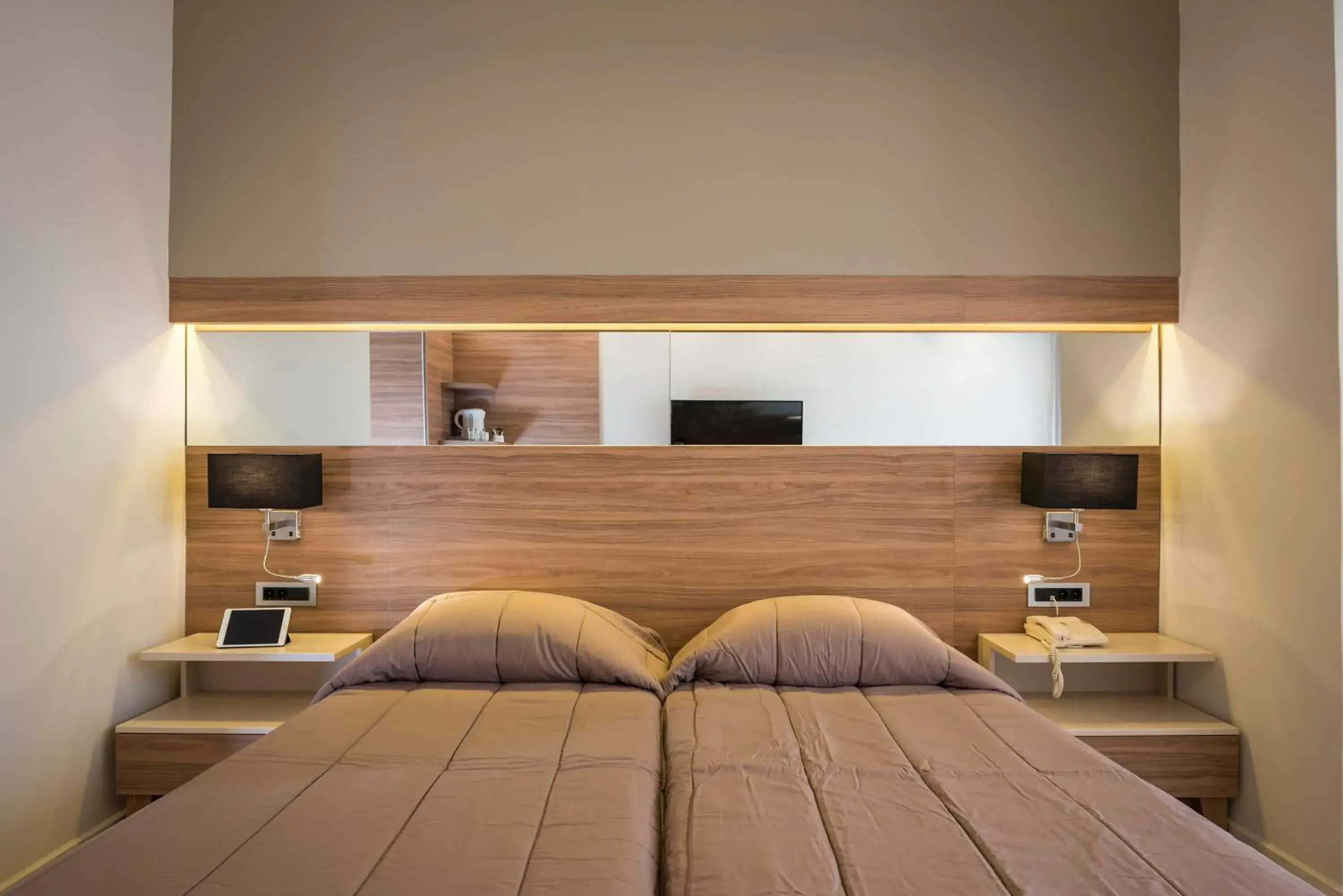Bed in Atrion Resort Hotel