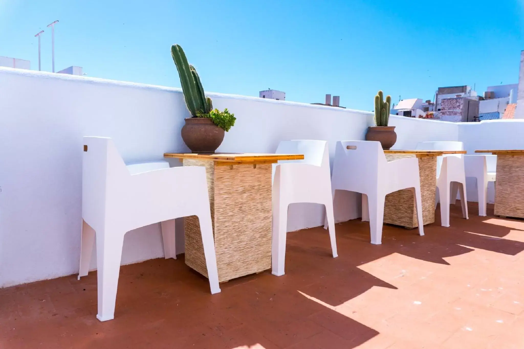 Balcony/Terrace in Blancos Rooms Hotel