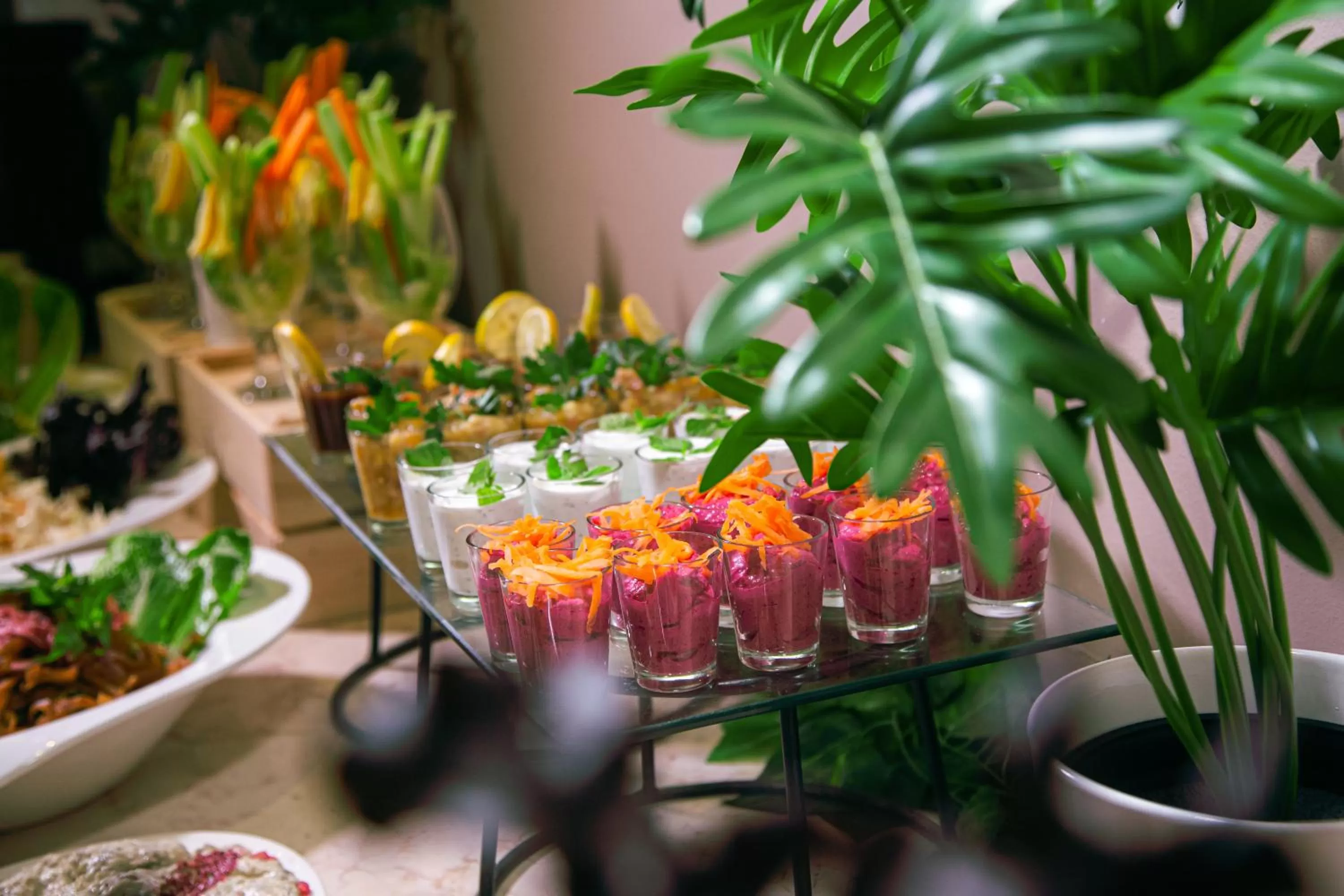 Buffet breakfast in Grand Hotel Madaba