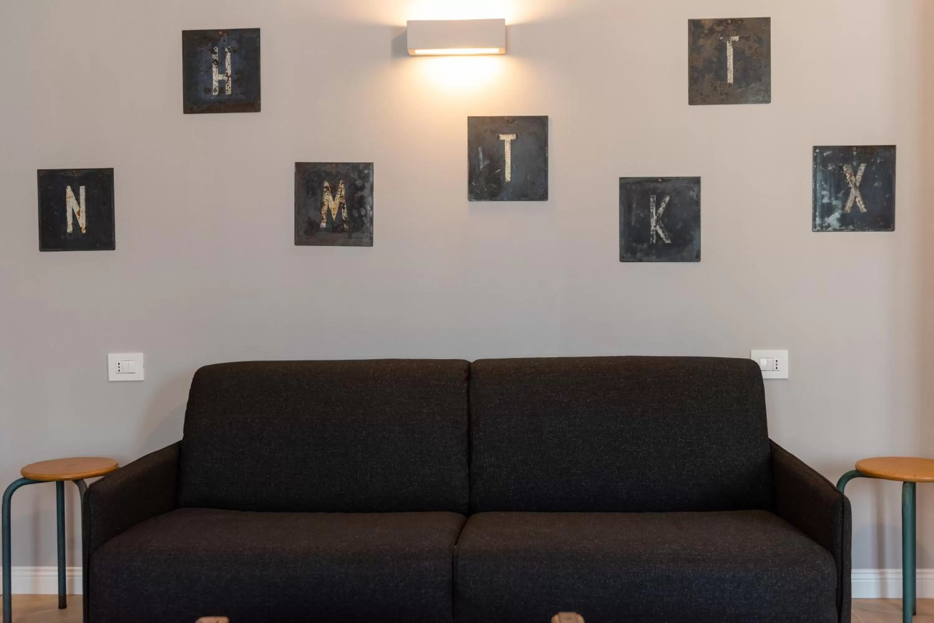 Seating Area in CASA Room Apartments Machiavelli 13