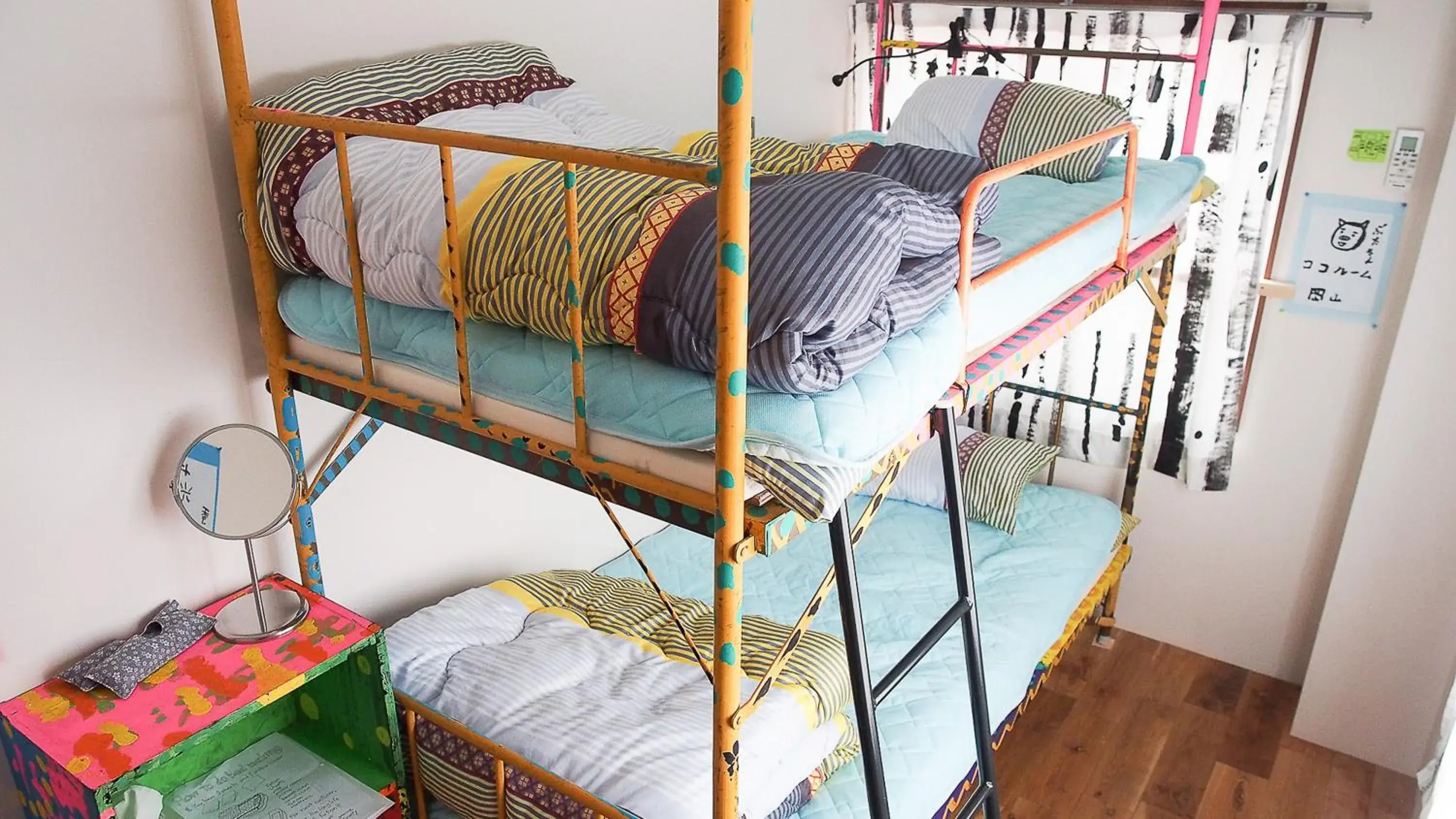 Photo of the whole room, Bunk Bed in Kamagasaki University of the Arts Cafe Garden Guest House aka KAMAGEI