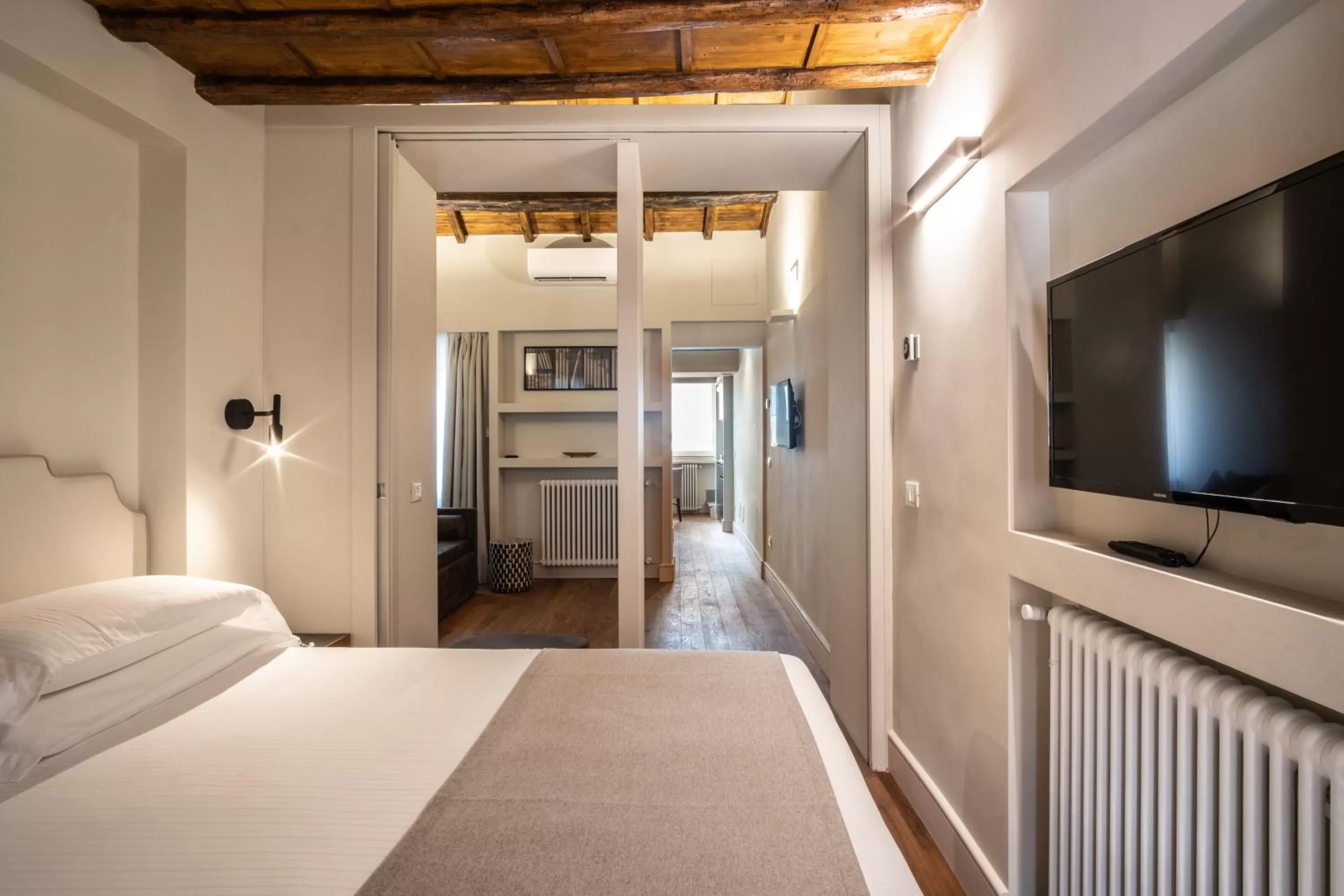 Bed in Hotel Smeraldo