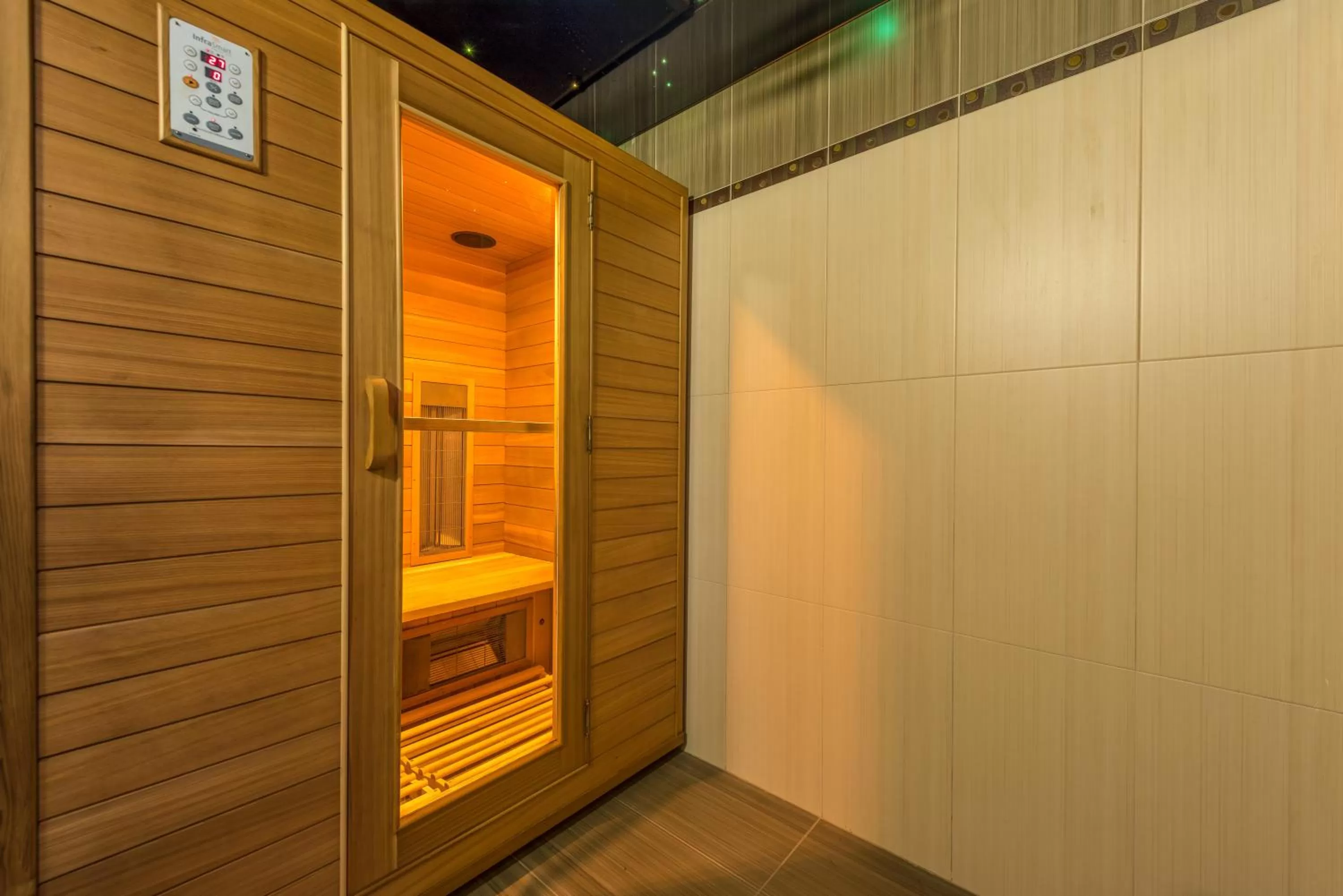 Sauna in Theofilos Paradise Boutique Hotel