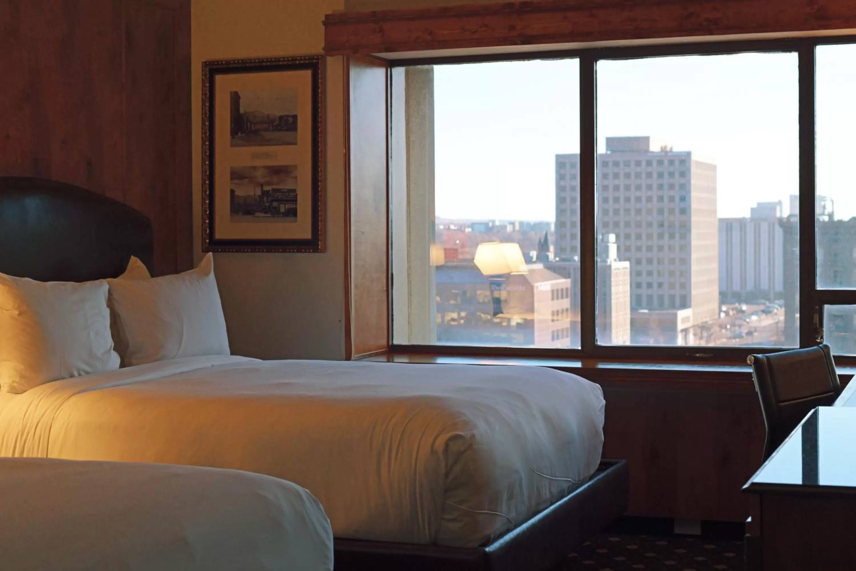 Bed in The Antlers, a Wyndham Hotel