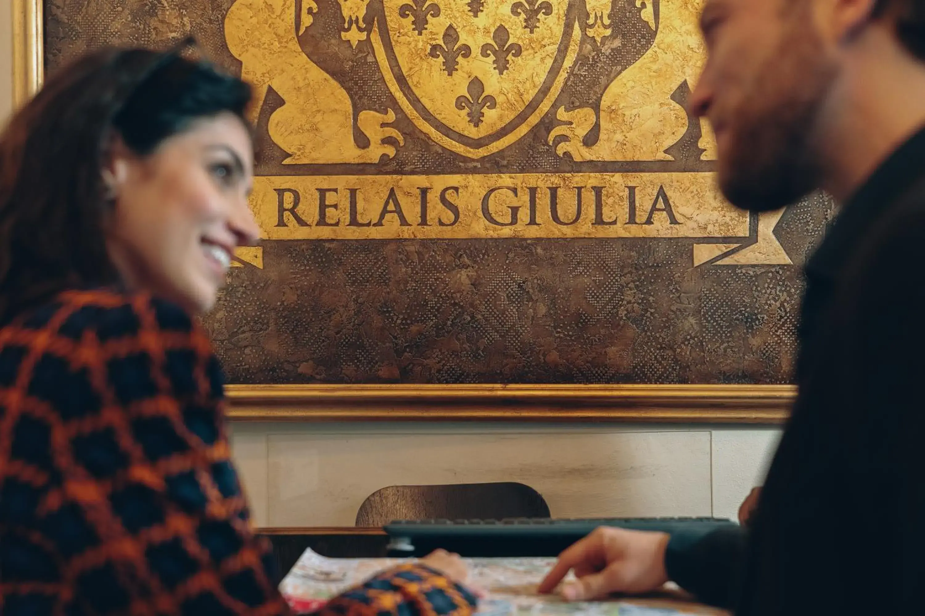 Lobby or reception in Relais Giulia