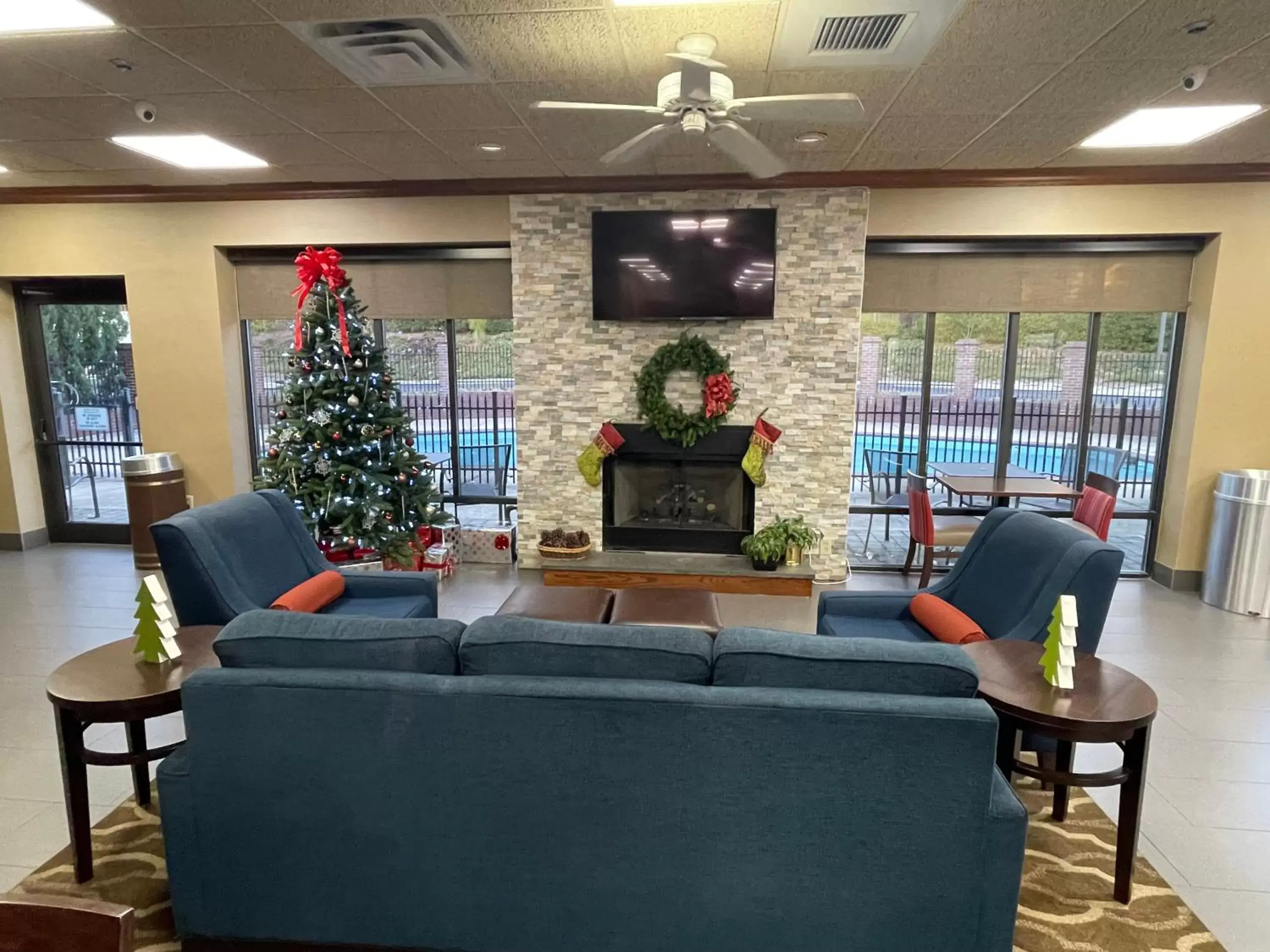 Seating area, Lobby/Reception in Comfort Inn Pinehurst