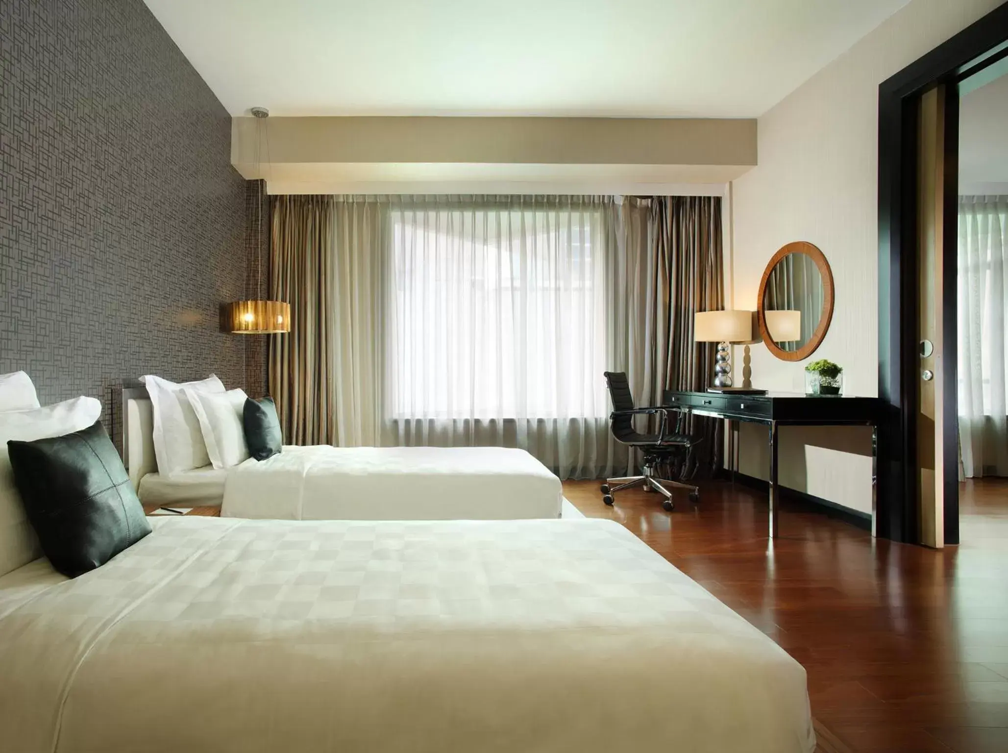 Bedroom, Bed in Grandkemang Hotel