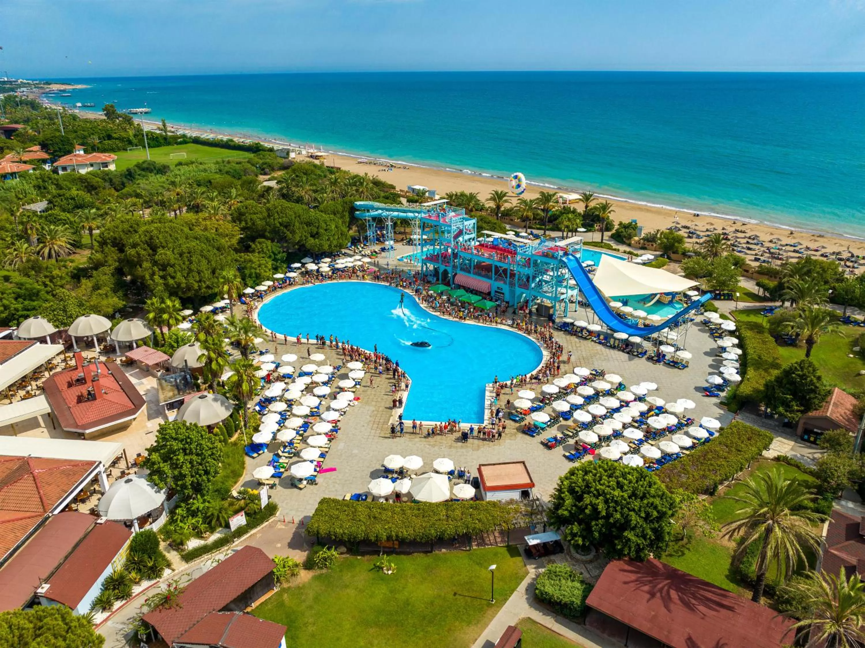 Property building in Asteria Family Resort Belek
