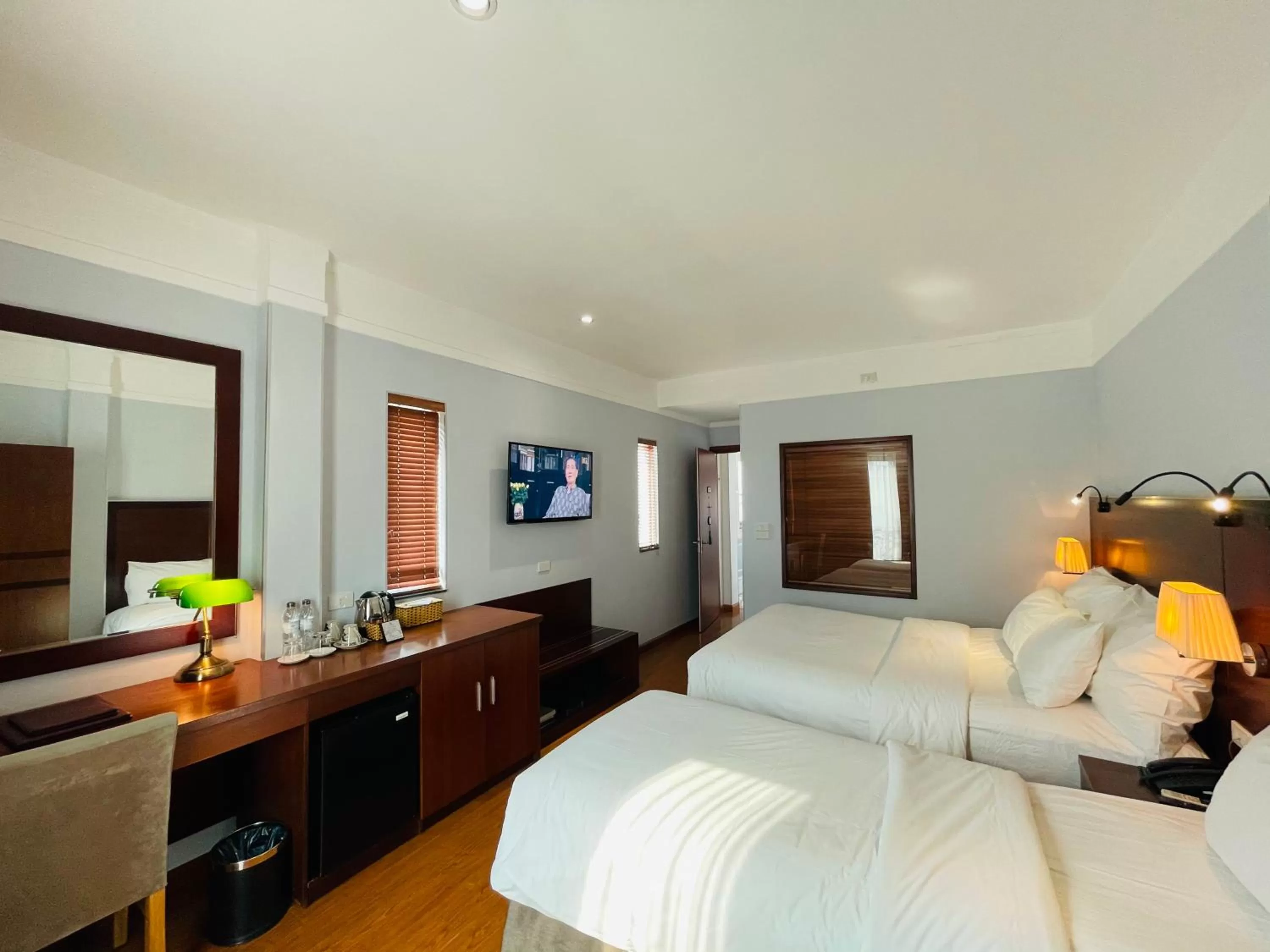 Bedroom, Bed in The Vancouver Hotel - Ninh Binh