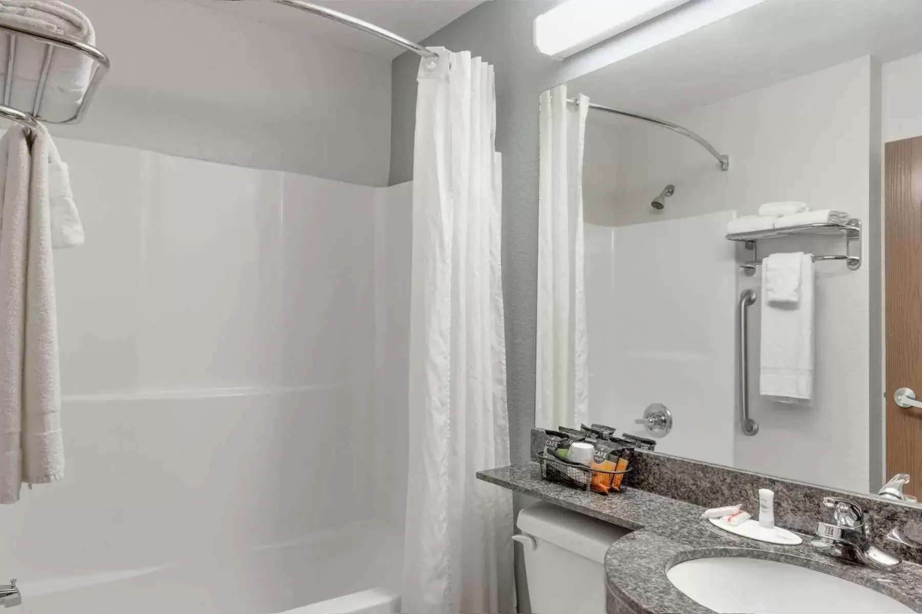 Bathroom in Microtel Inn & Suites by Wyndham Hoover/Birmingham Bathroom in Microtel Inn & Suites by Wyndham Hoover/Birmingham