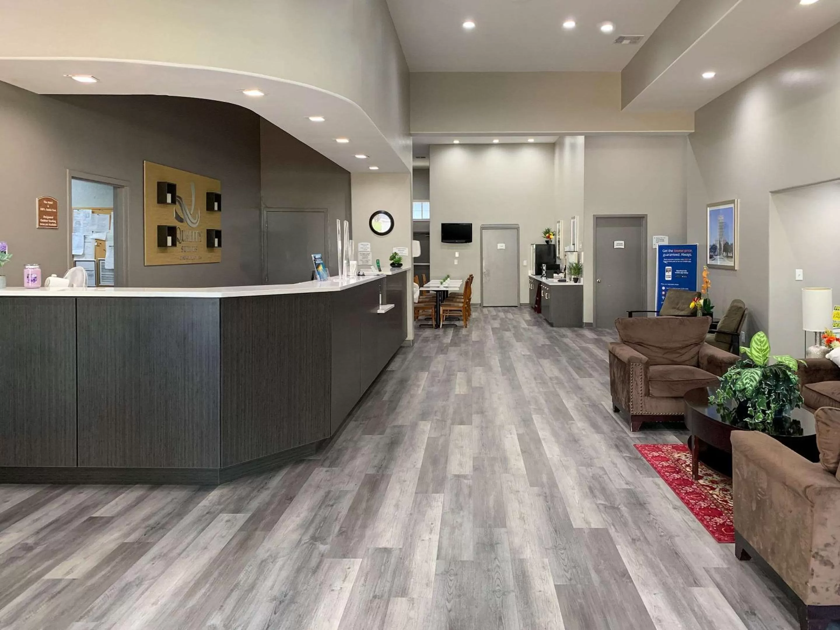 Lobby or reception in Quality Suites Houston NW Cy-Fair