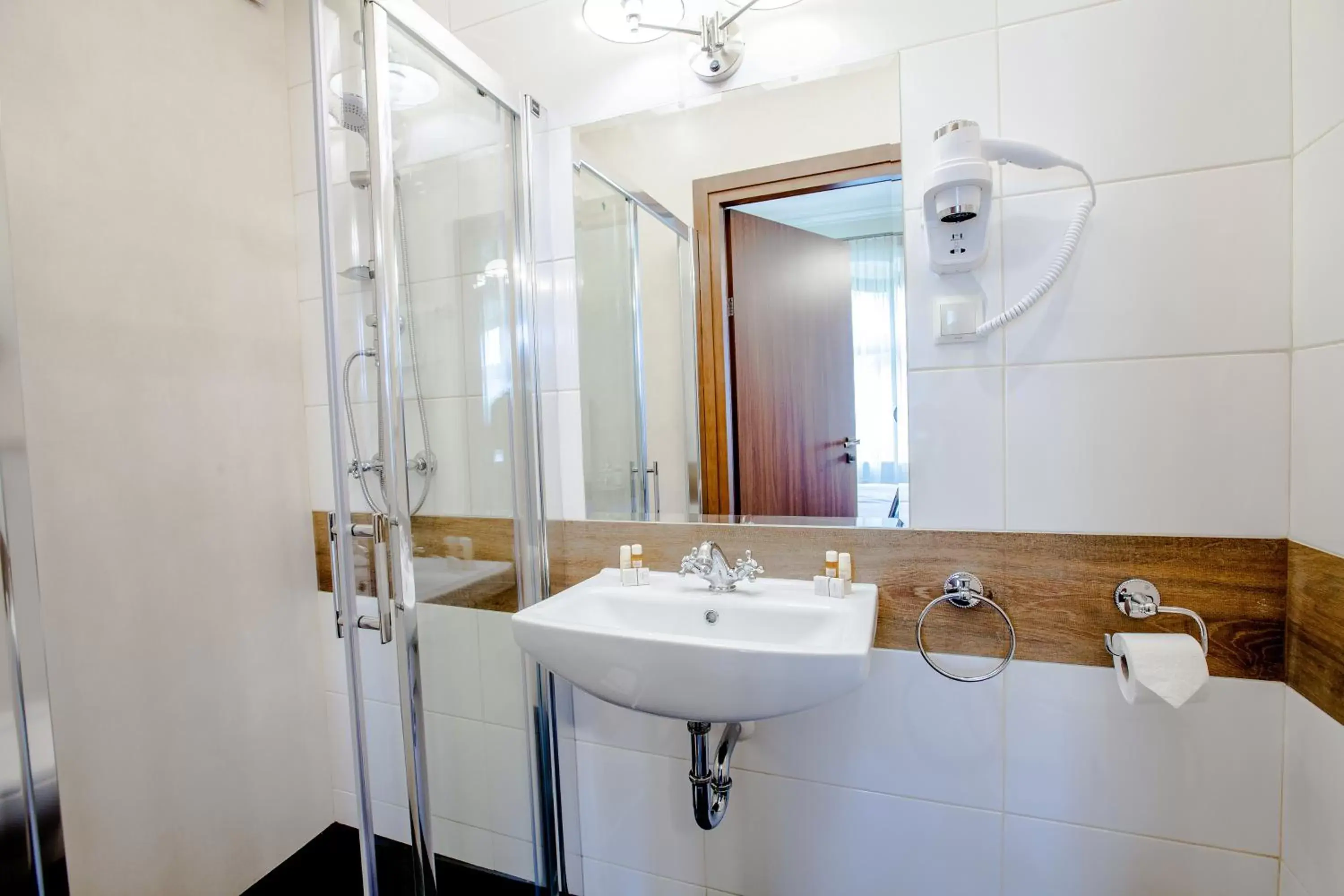 Bathroom in Hotel Diament Plaza Gliwice