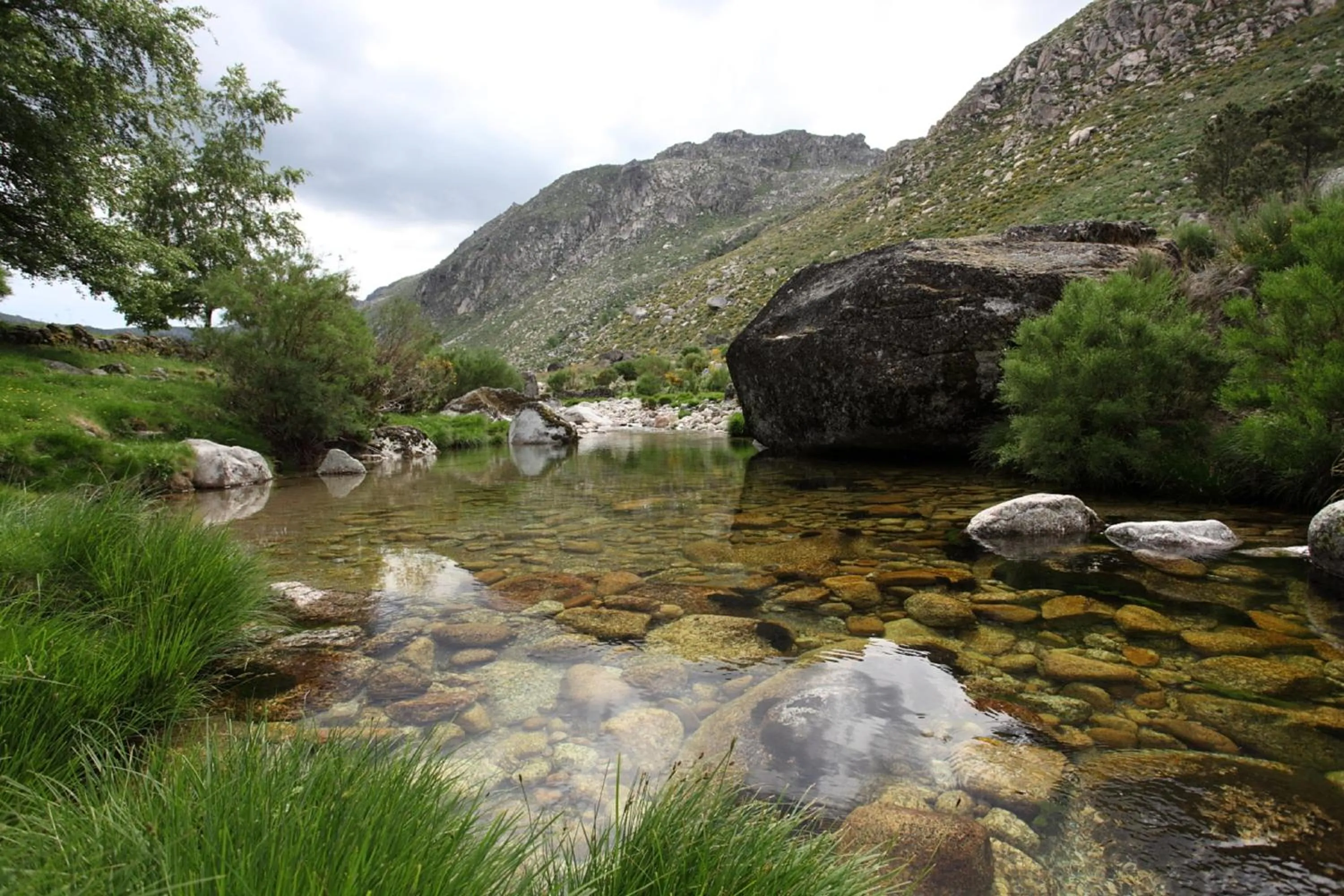 Natural landscape in INATEL Manteigas