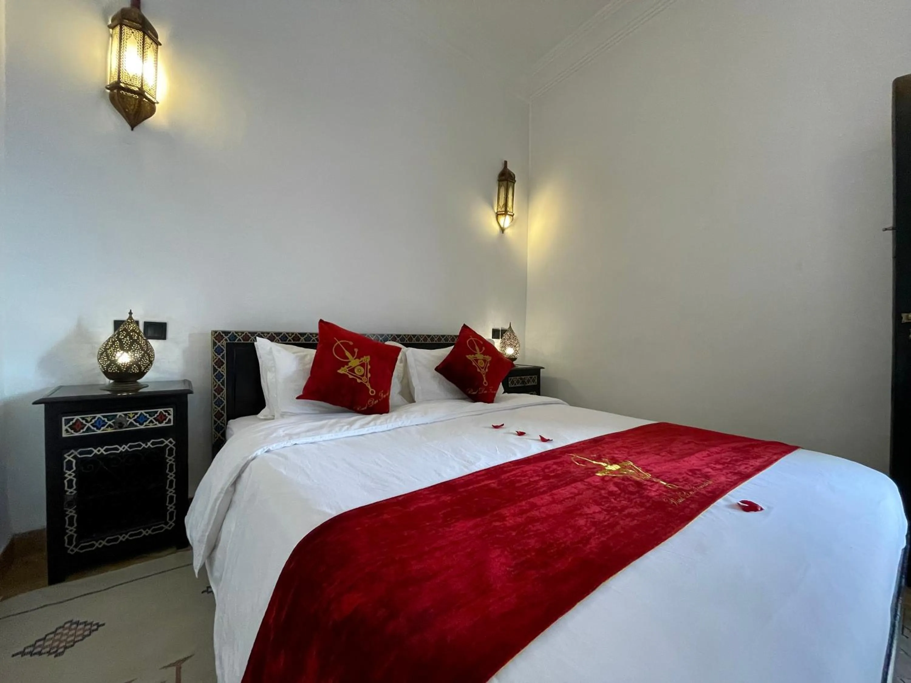 Bedroom in Riad Dar Foundouk and Spa