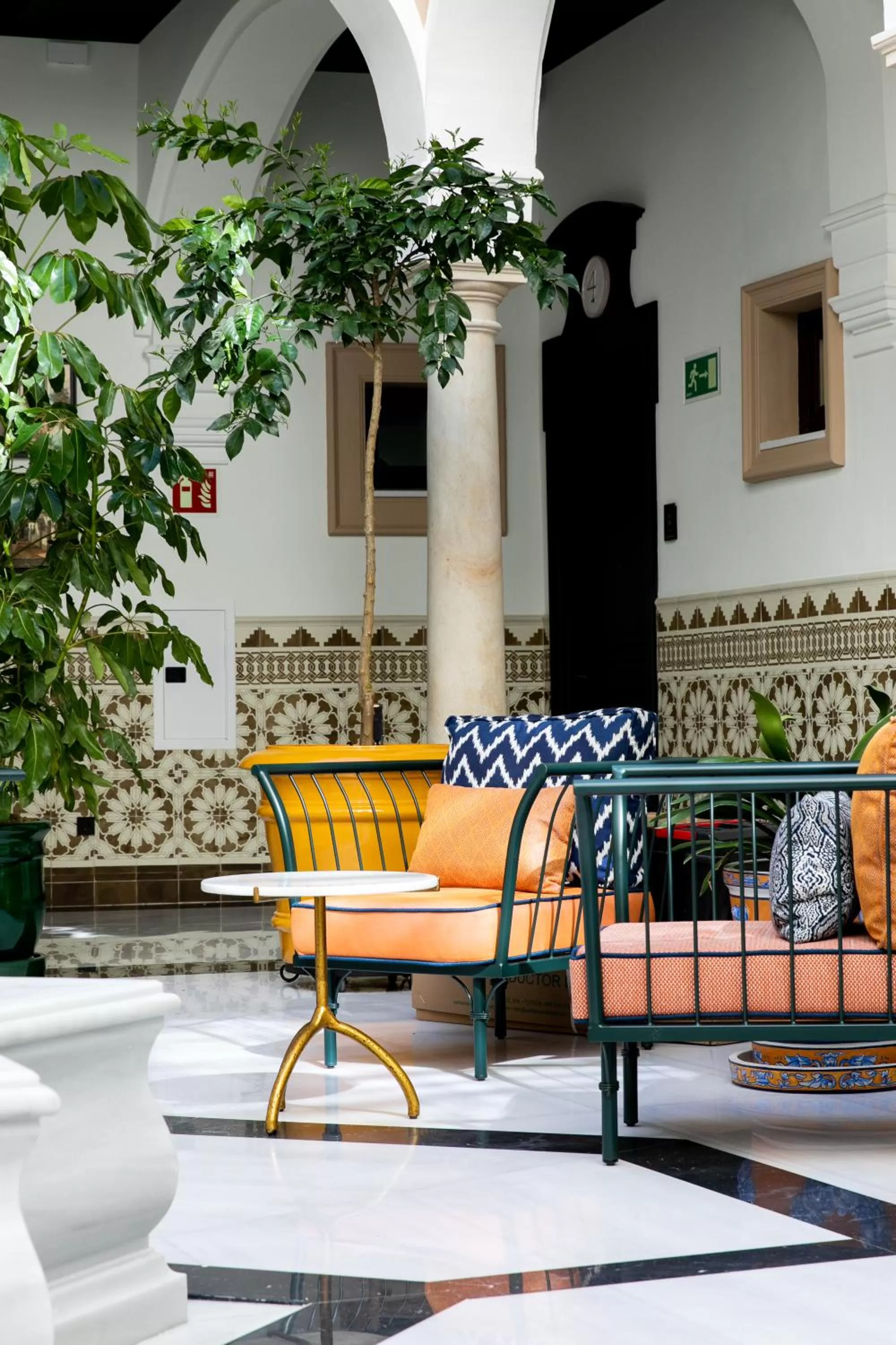 Patio in Hotel Casa Palacio Don Ramón