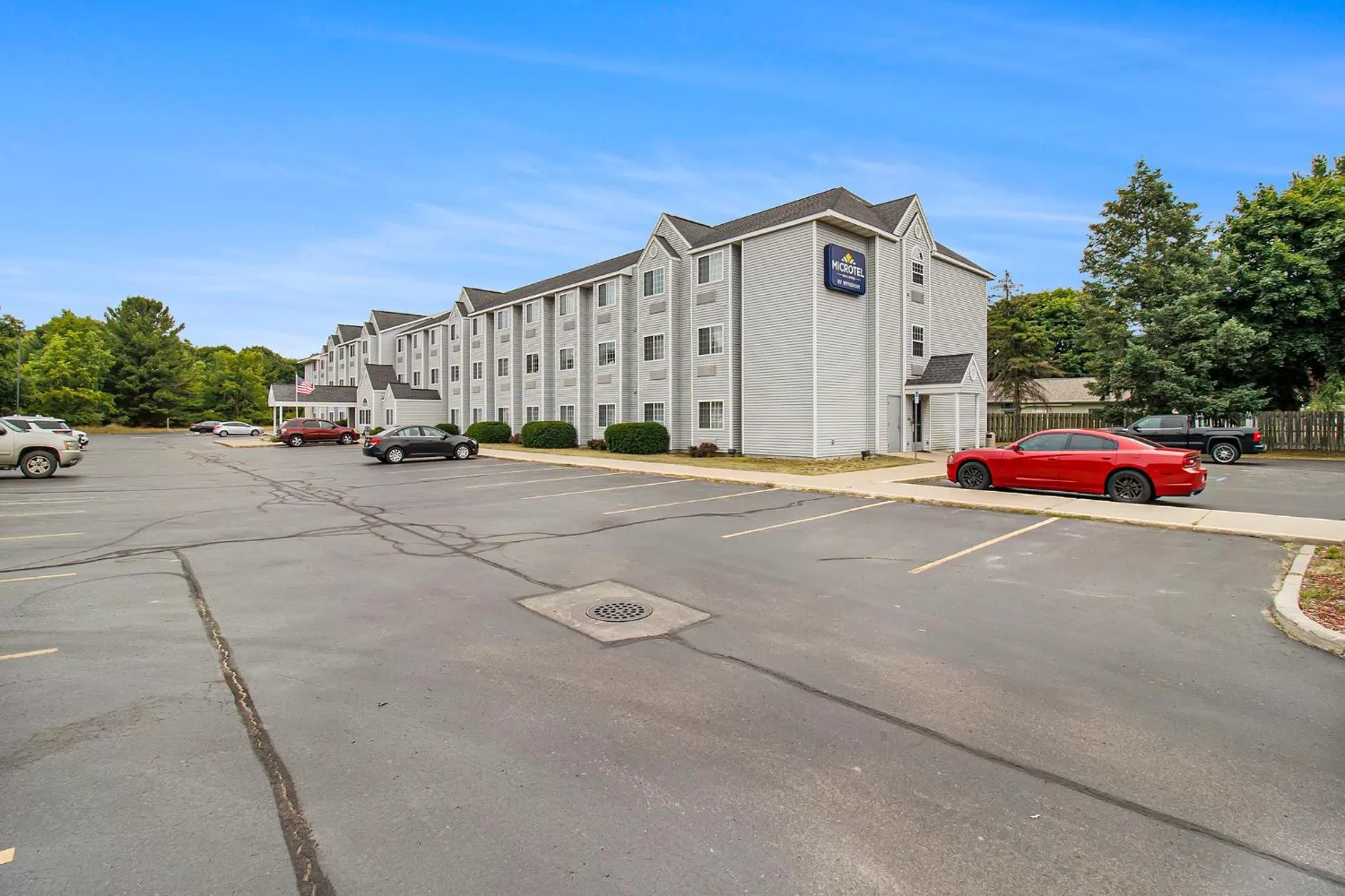 Property building in Microtel Inn and Suites Manistee