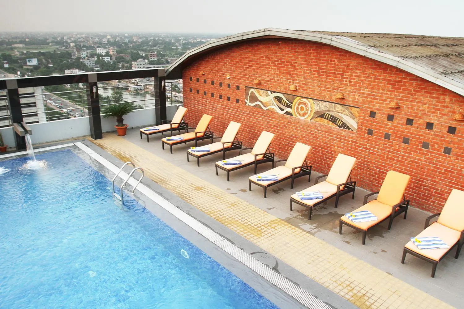 Swimming pool in Dhaka Regency Hotel & Resort