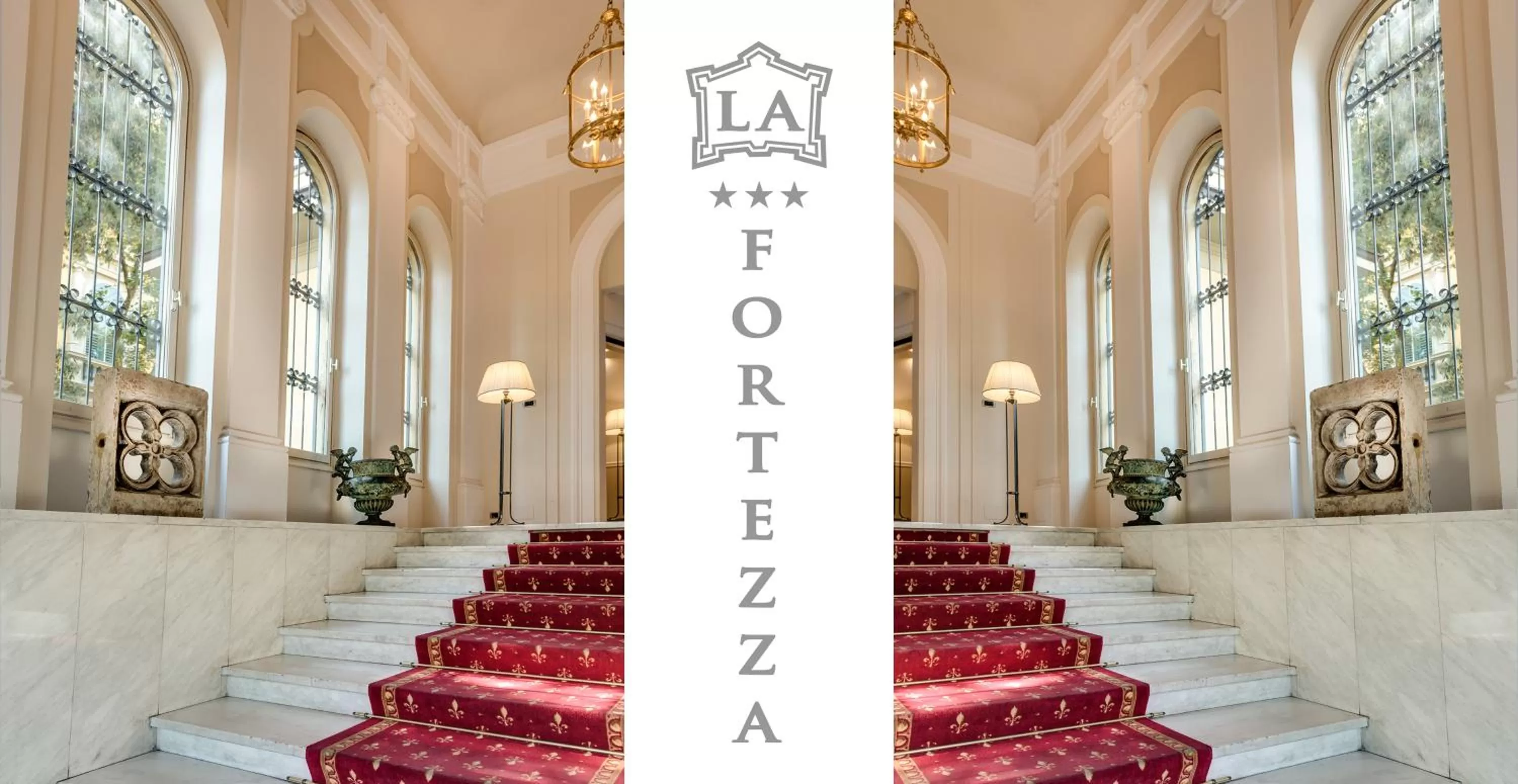 Facade/entrance in Hotel La Fortezza