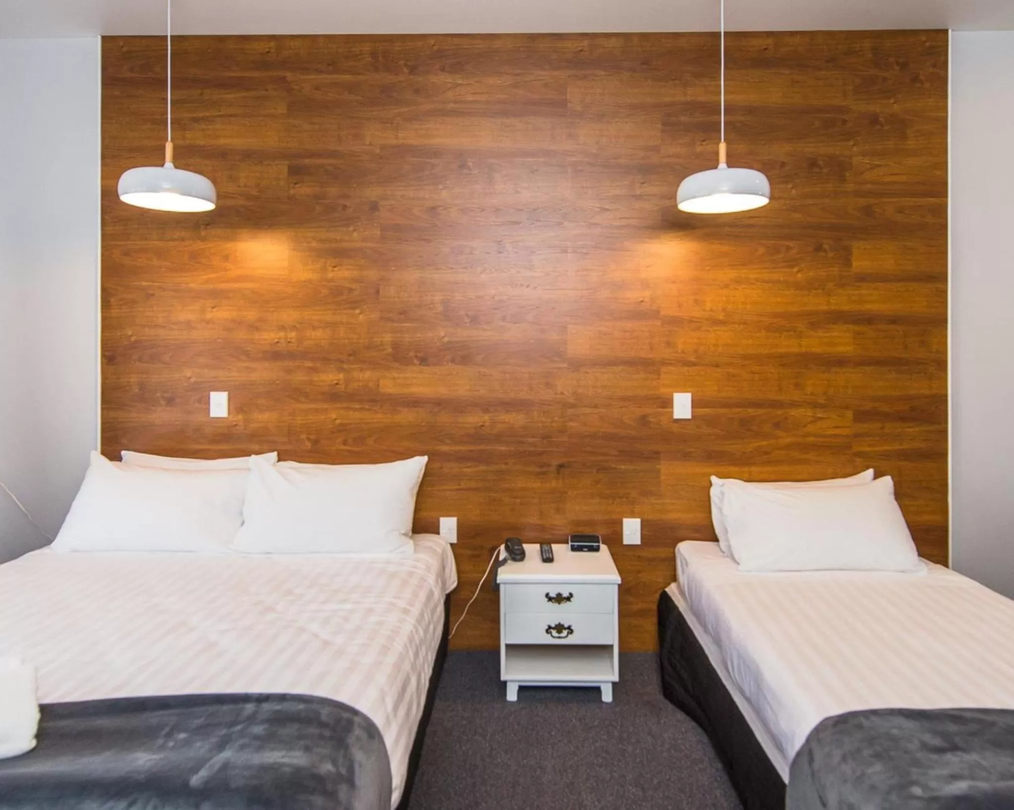 Bed in Burwood Motel