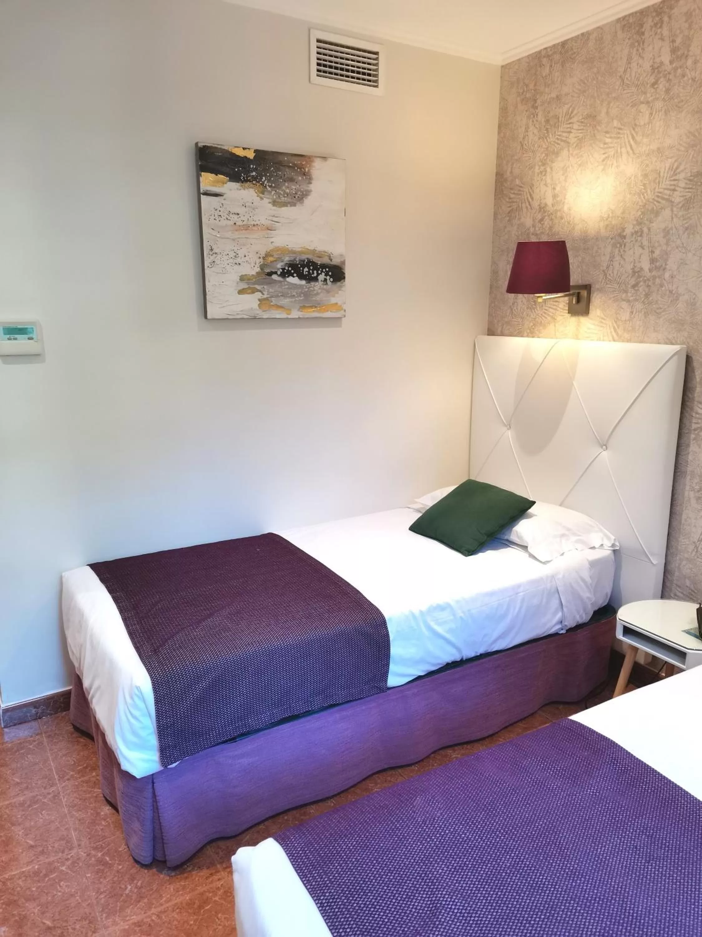 Bed in Hotel Lloret Ramblas