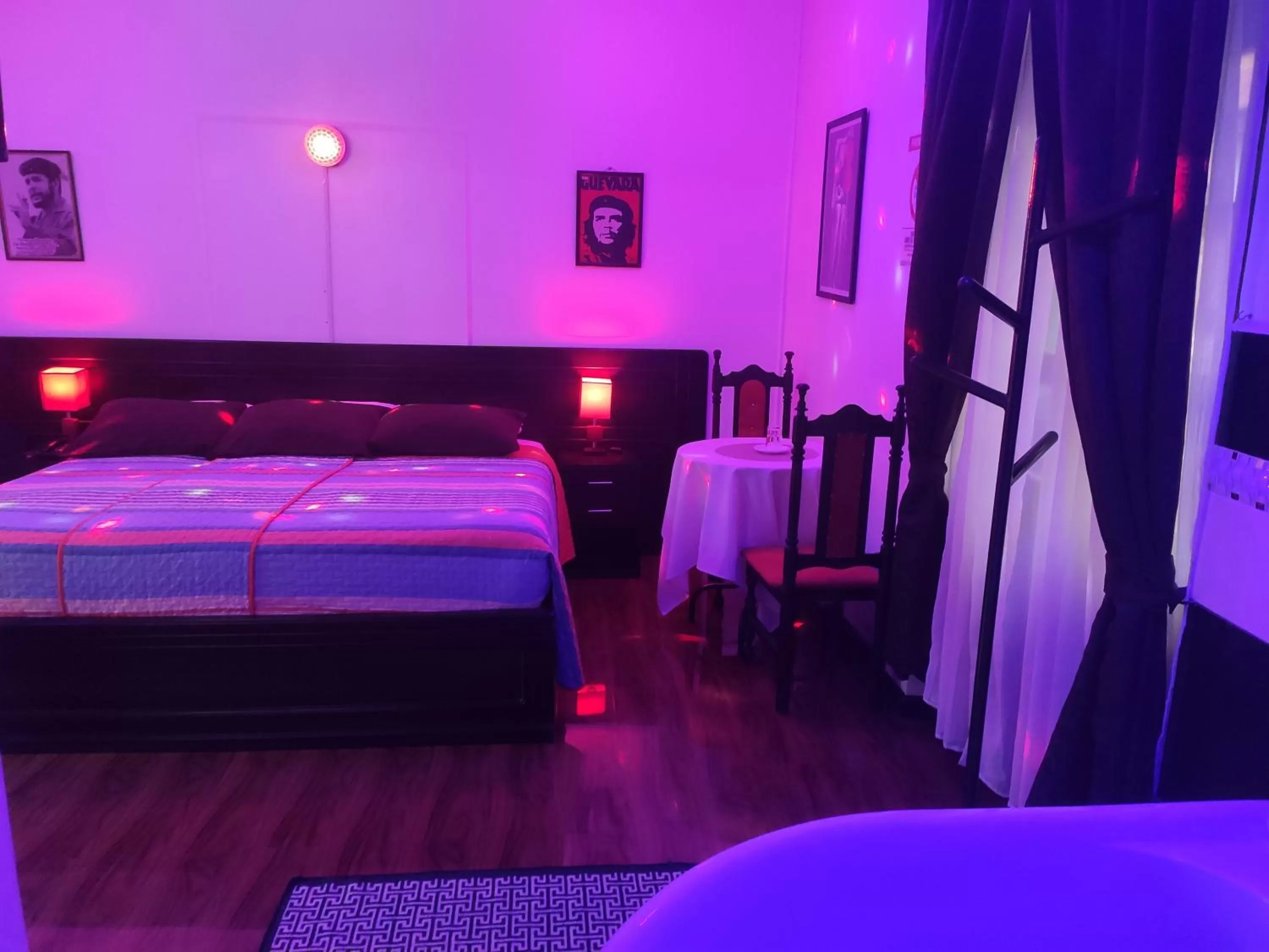 Bed in Hotel el Che No apto para corruptos