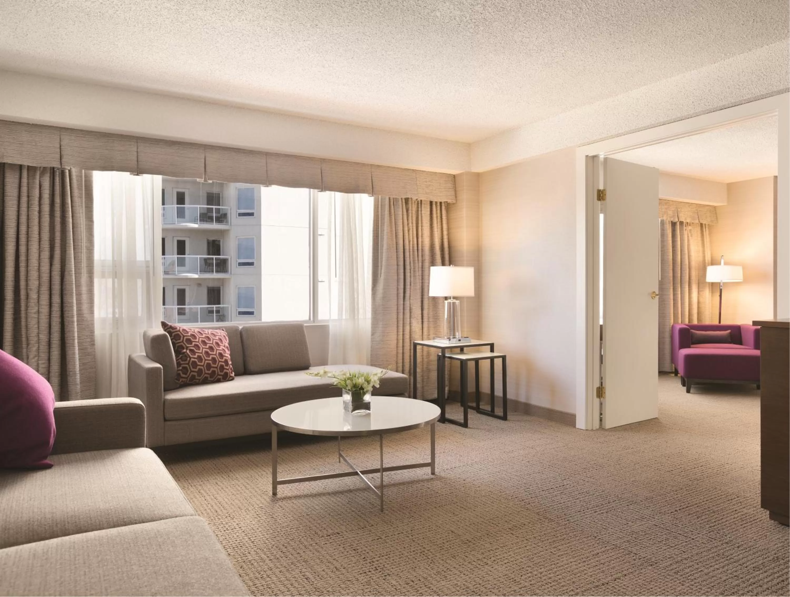 Living room in Coast Edmonton Plaza Hotel by APA