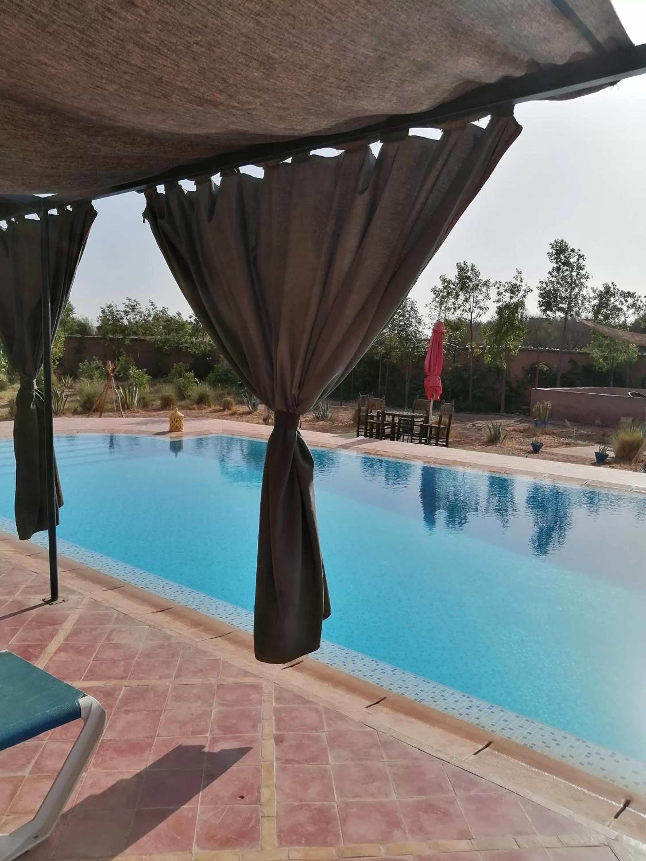 Pool view in Riad Darga Rouge